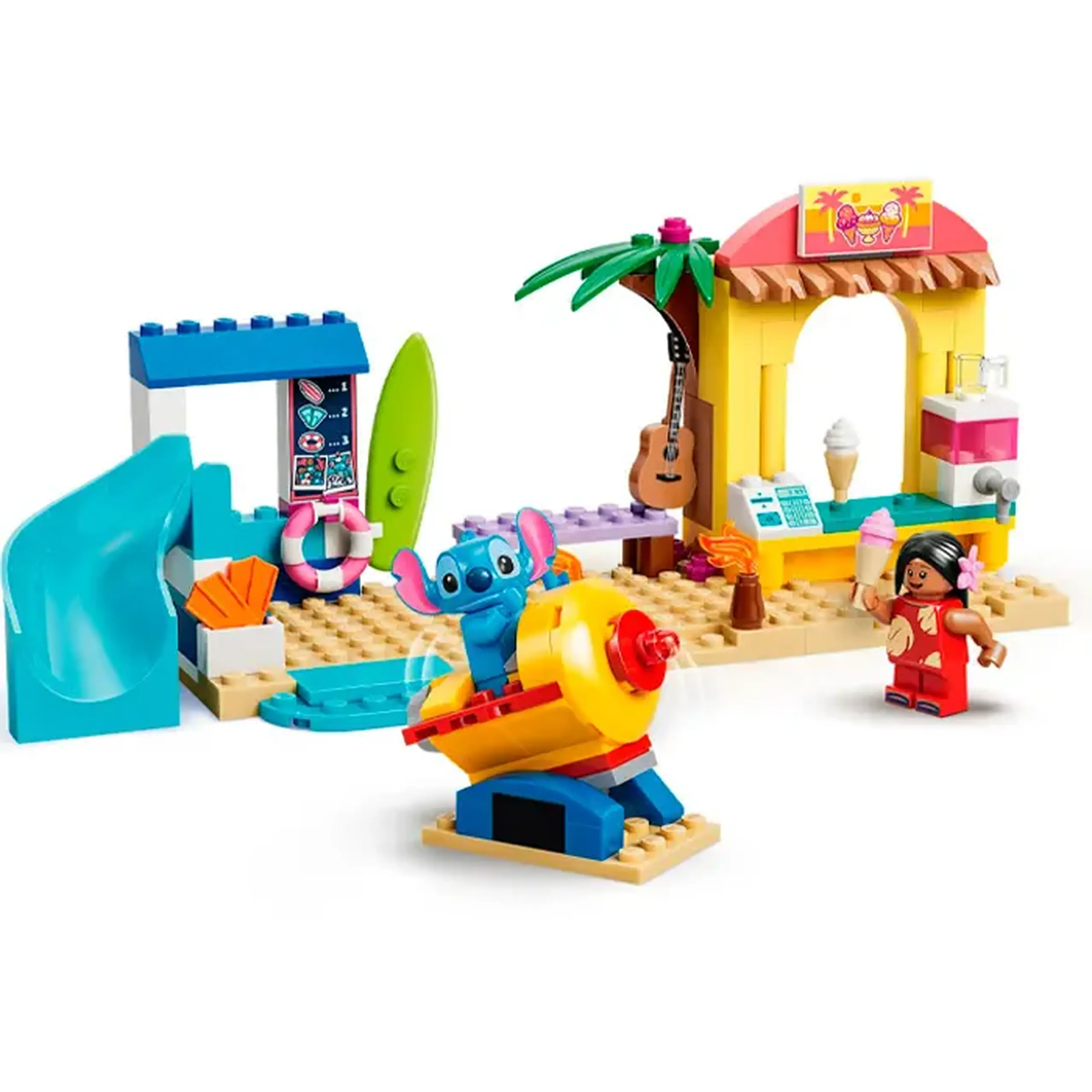 Lego Disney Stitch Distractie pe plaja cu Lilo si Stitch 43280