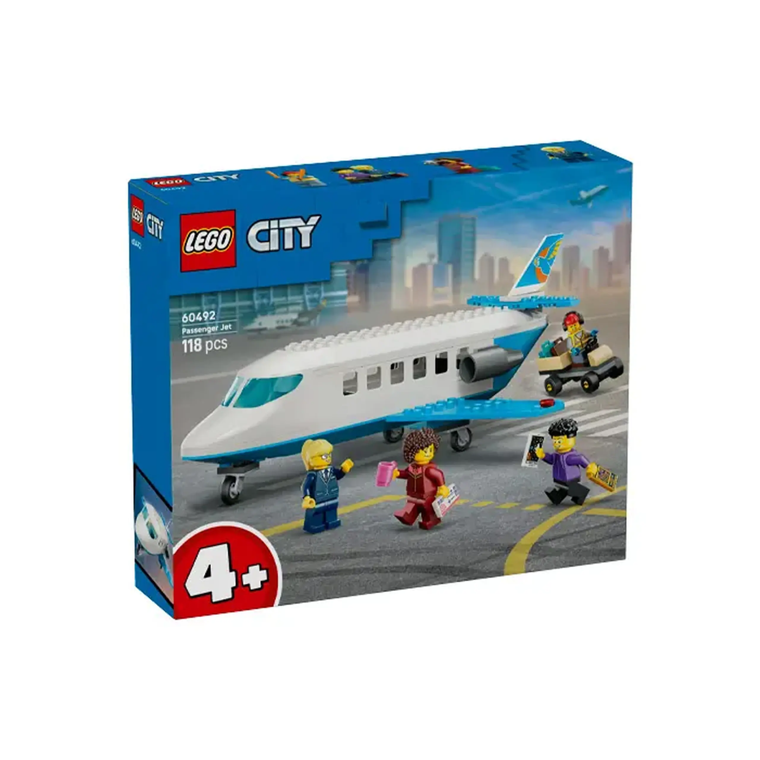 Lego City Avion de pasageri 60492