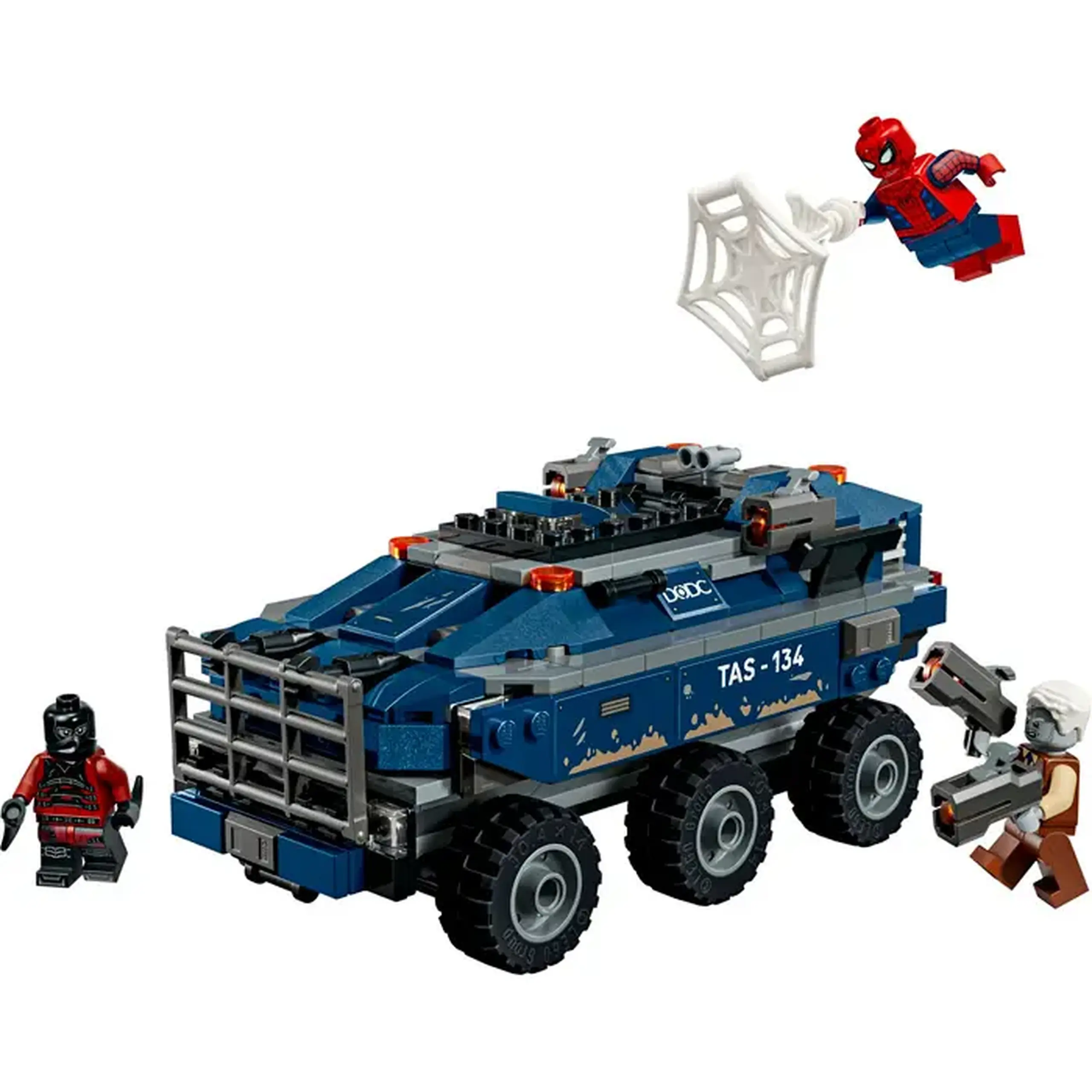 Lego Marvel Spider-Man Urmarirea transportului detinutilor 76349