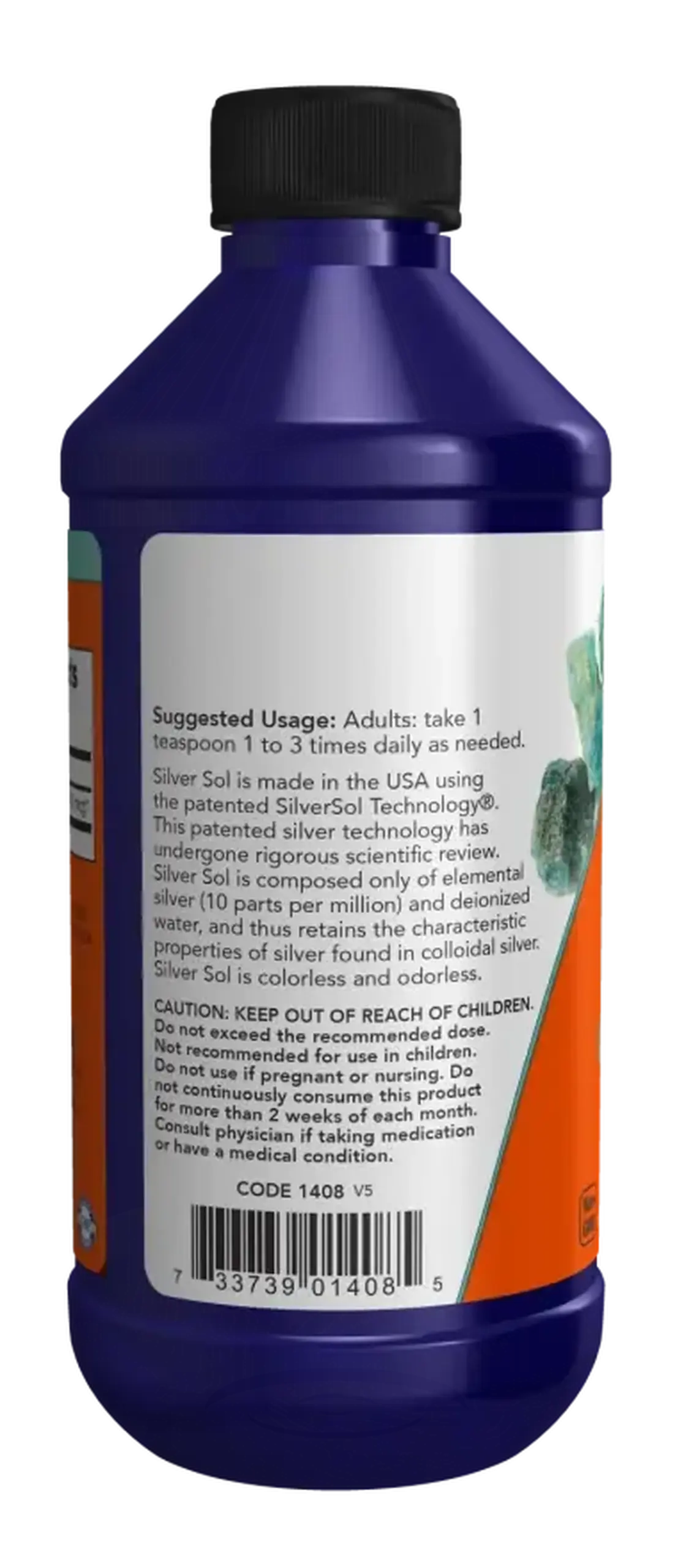 Now Foods, Silver Sol Liquid, 237 ml