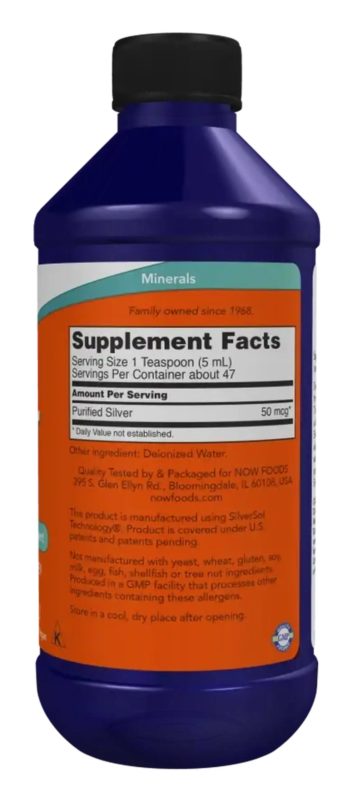 Now Foods, Silver Sol Liquid, 237 ml