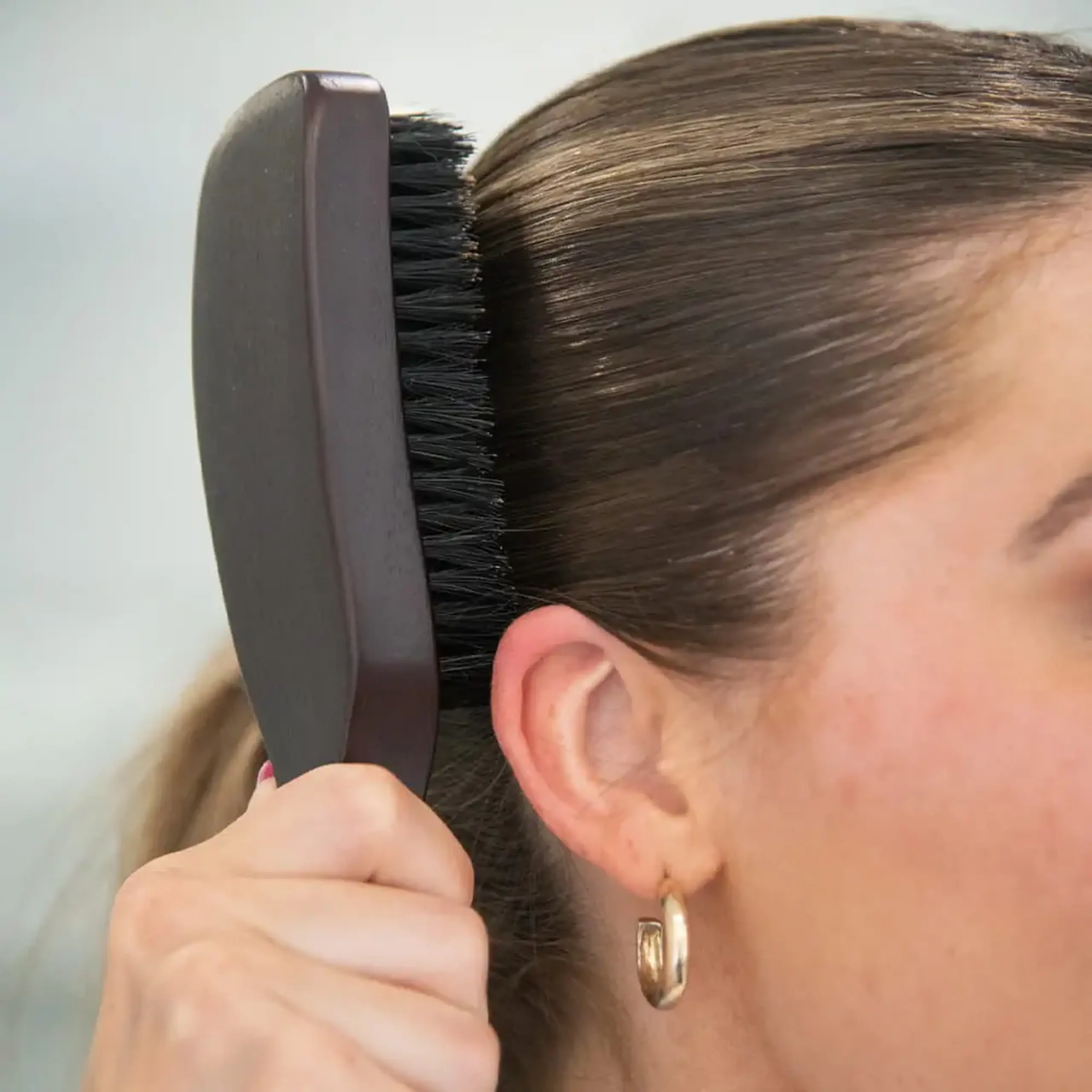 Perie de păr Framar Boar Brush – Dark Brown