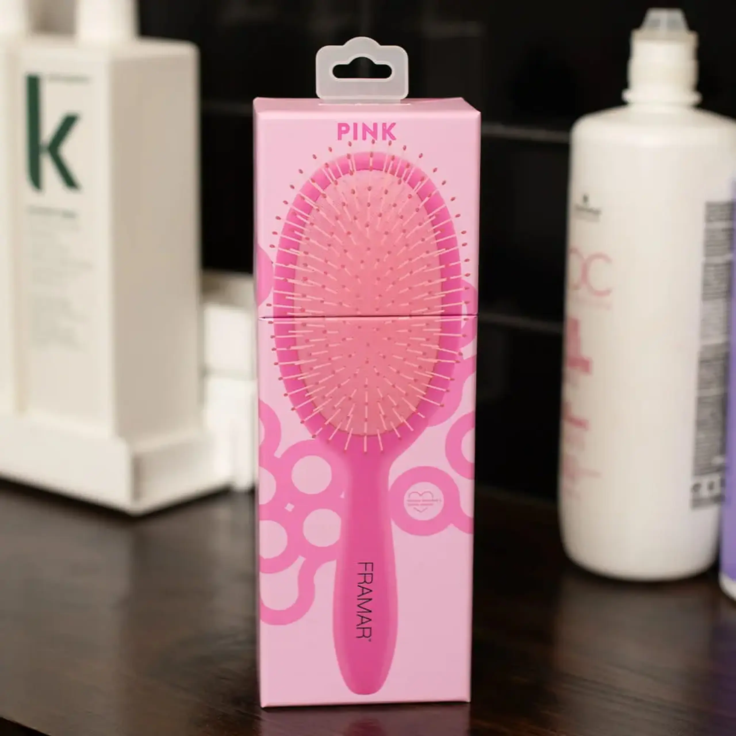 Perie de păr Framar Detangle Brush Pinky Swear