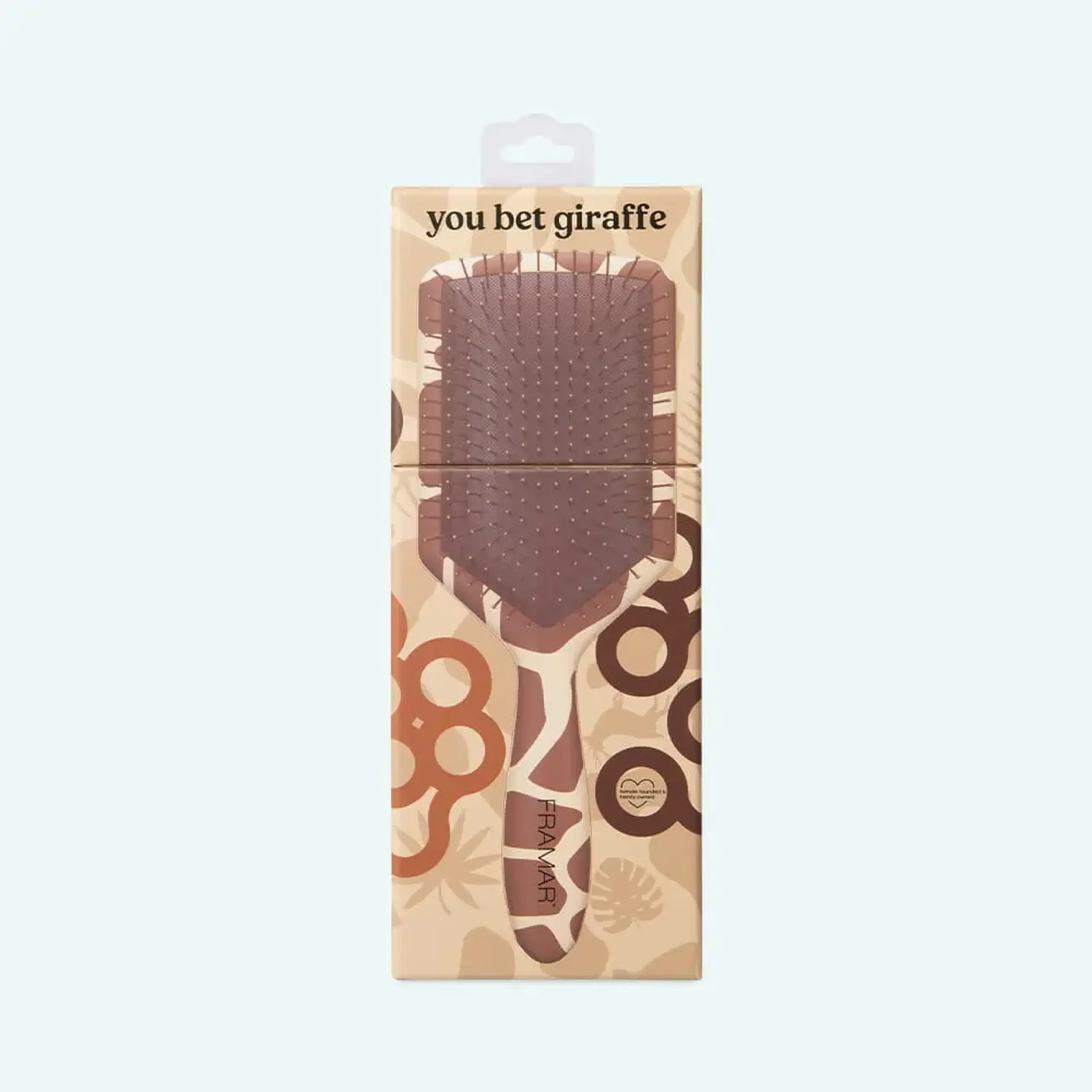 Perie de păr Framar Paddle Brush Giraffe