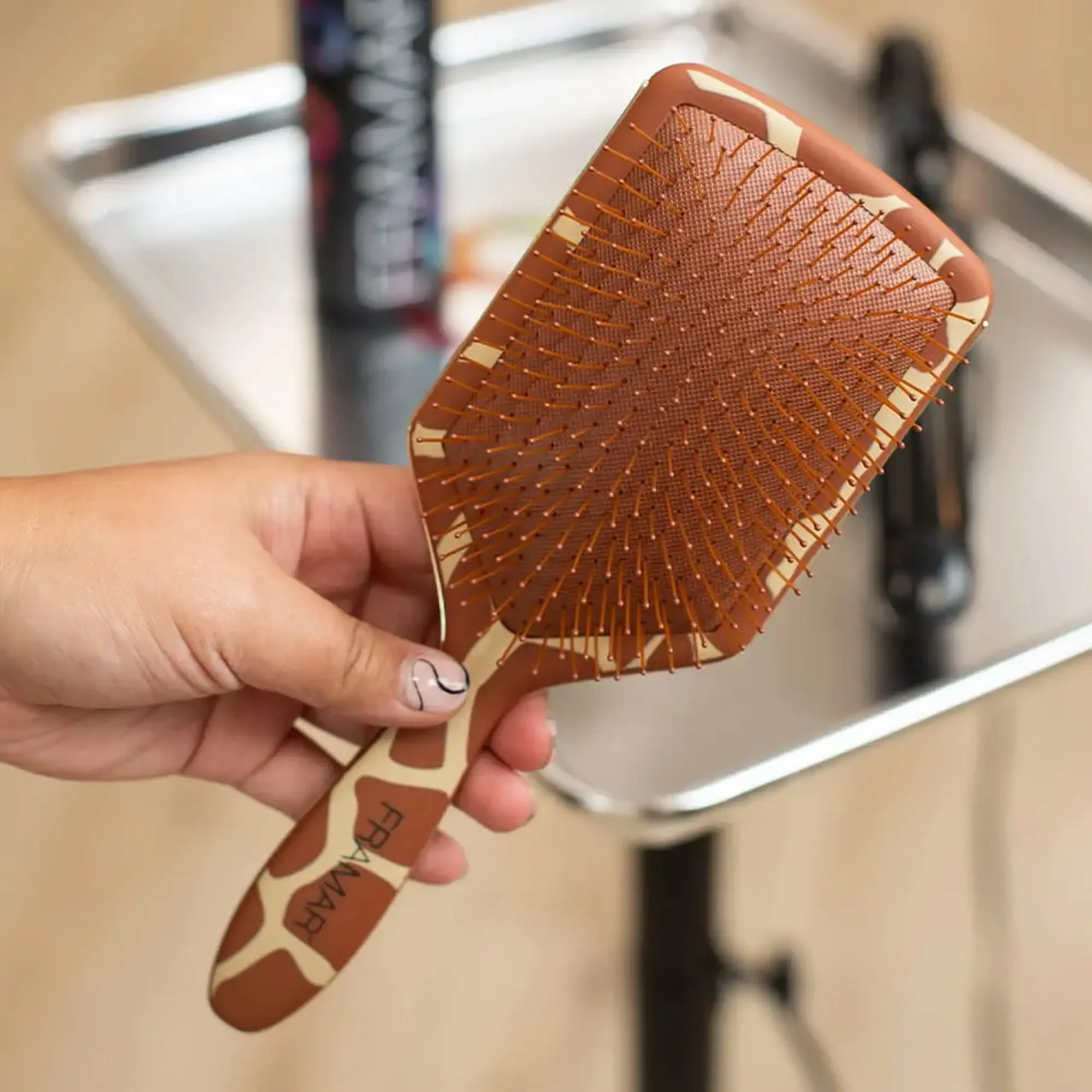 Perie de păr Framar Paddle Brush Giraffe