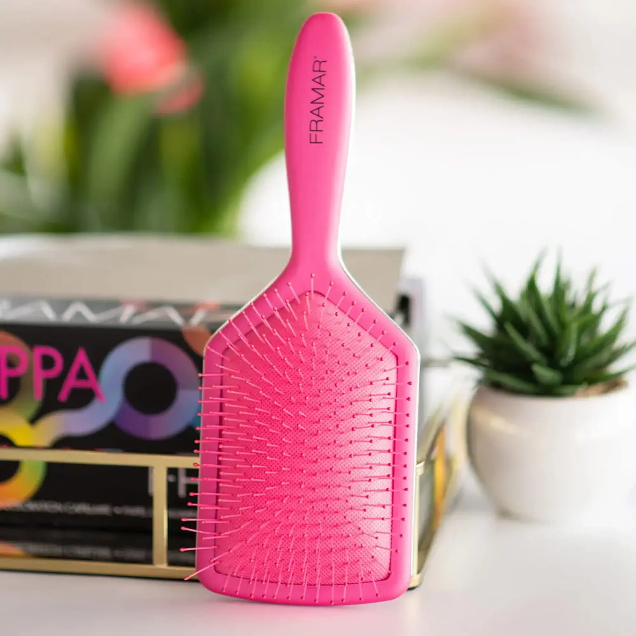 Perie de păr Framar Paddle Brush Pinky Swear