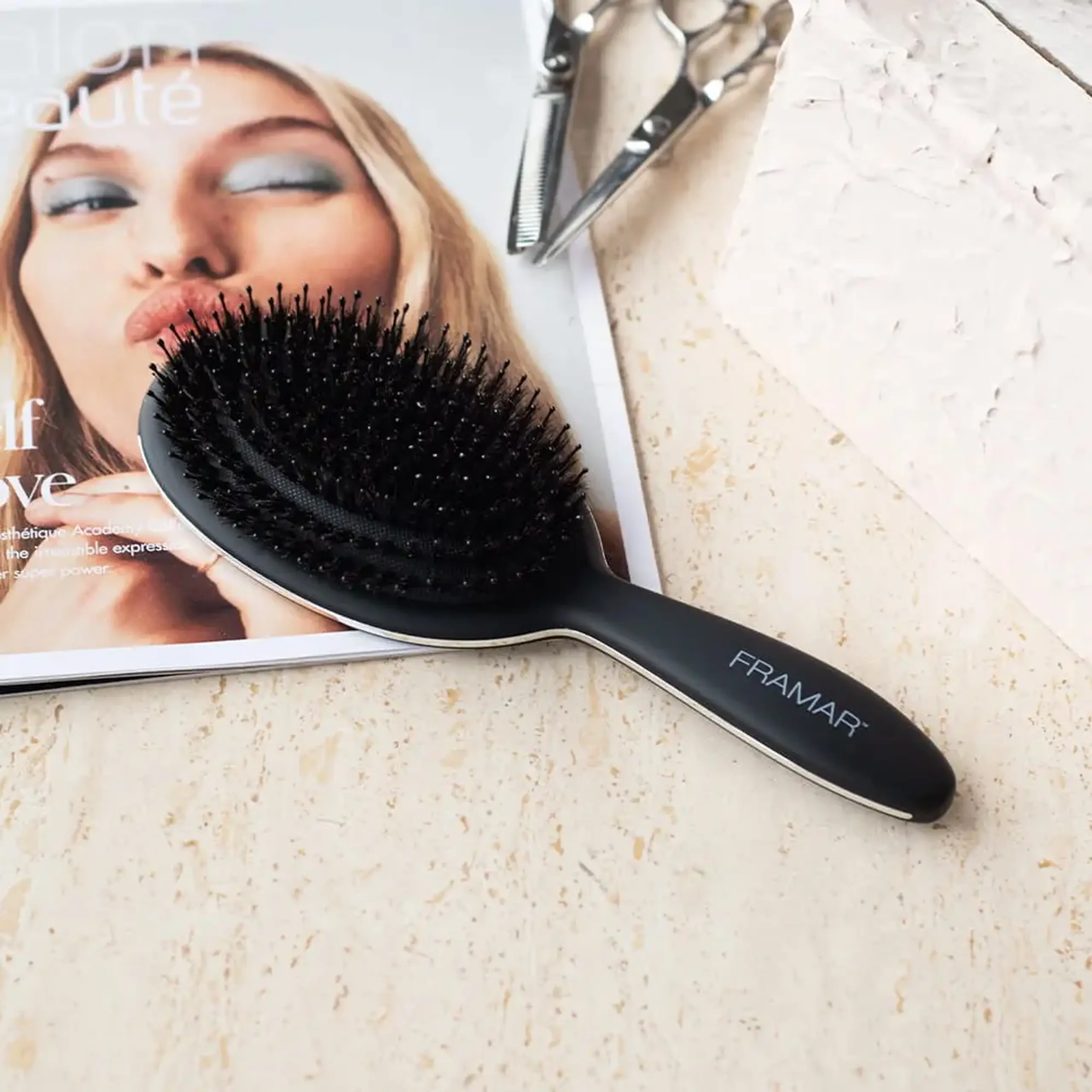 Perie de păr Framar Polish Brush Black