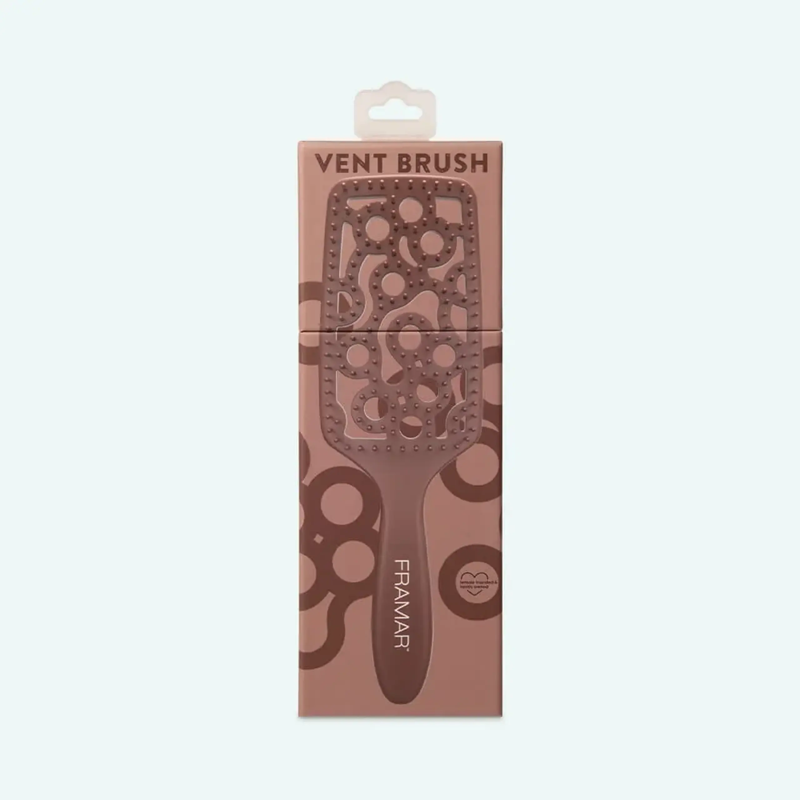 Perie de păr Framar Vent Brush Chocolate