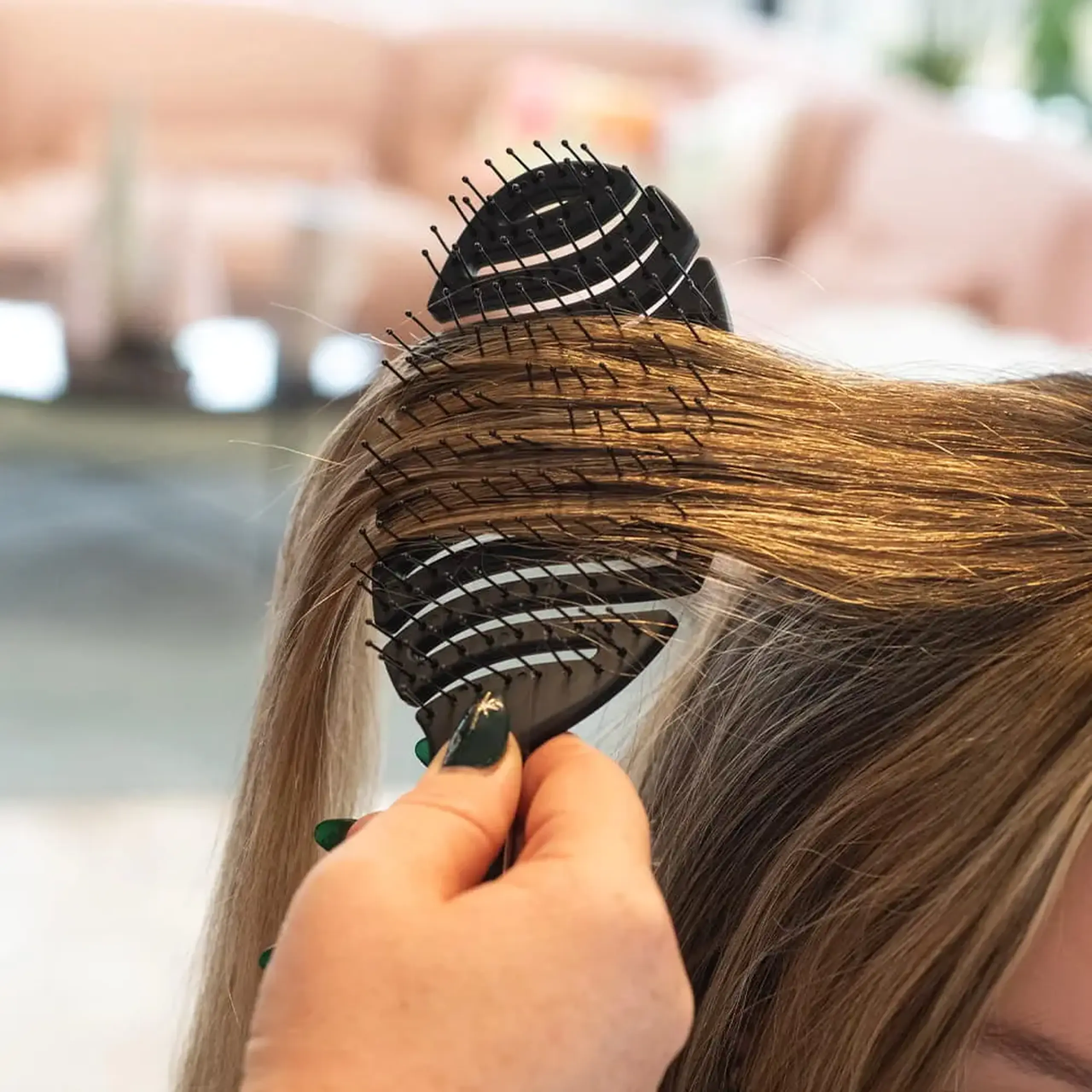 Perie pentru păr Framar Flex Brush Black