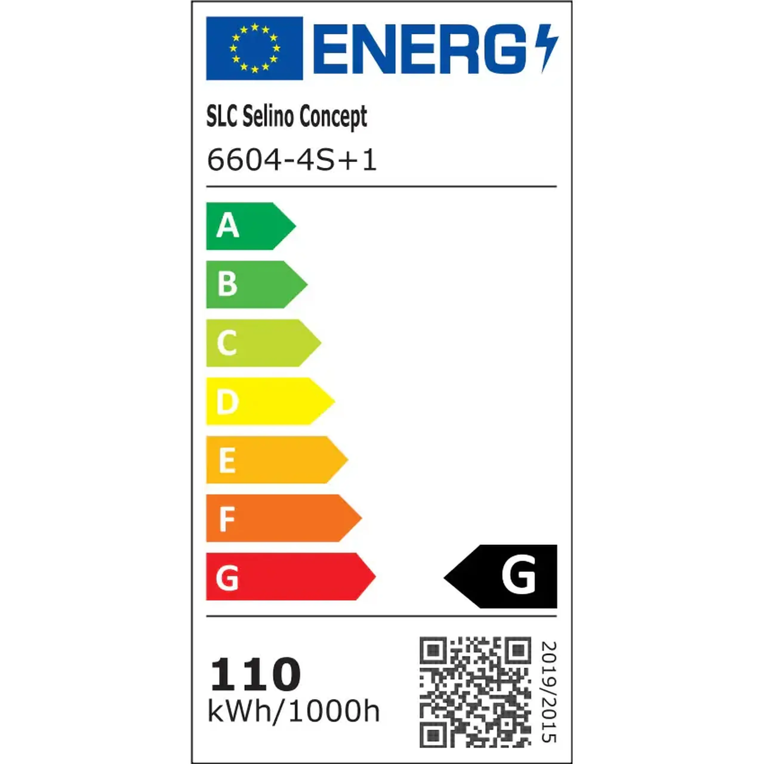 Lustra LED integrat SLC Selino Concept Quadrato 4+1, 76-152W, cu aplicatie telefon, telecomanda, lumina calda/neutra/rece, intensitate reglabila, 39 cm, Alb