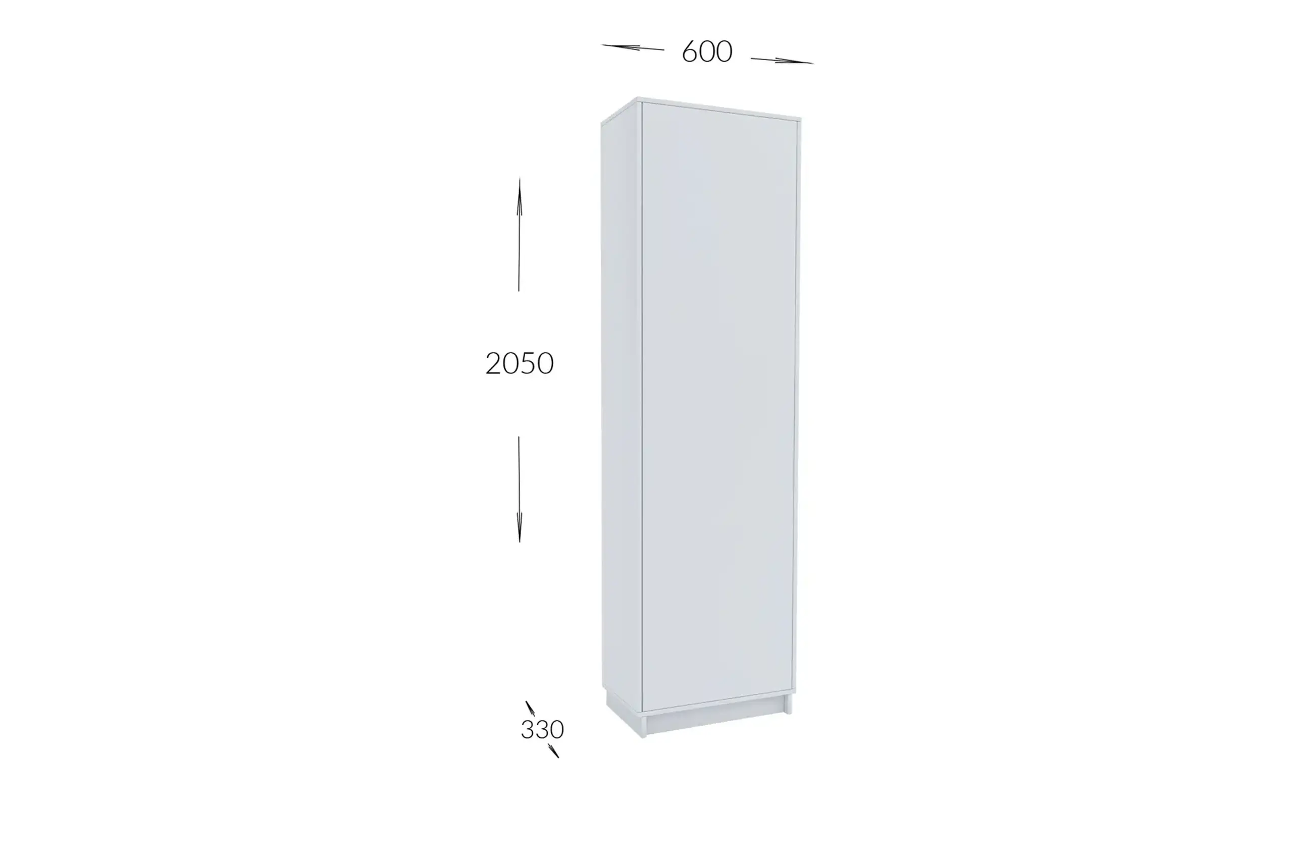 Hol 4home Sara, 150x205x33 cm, Gri