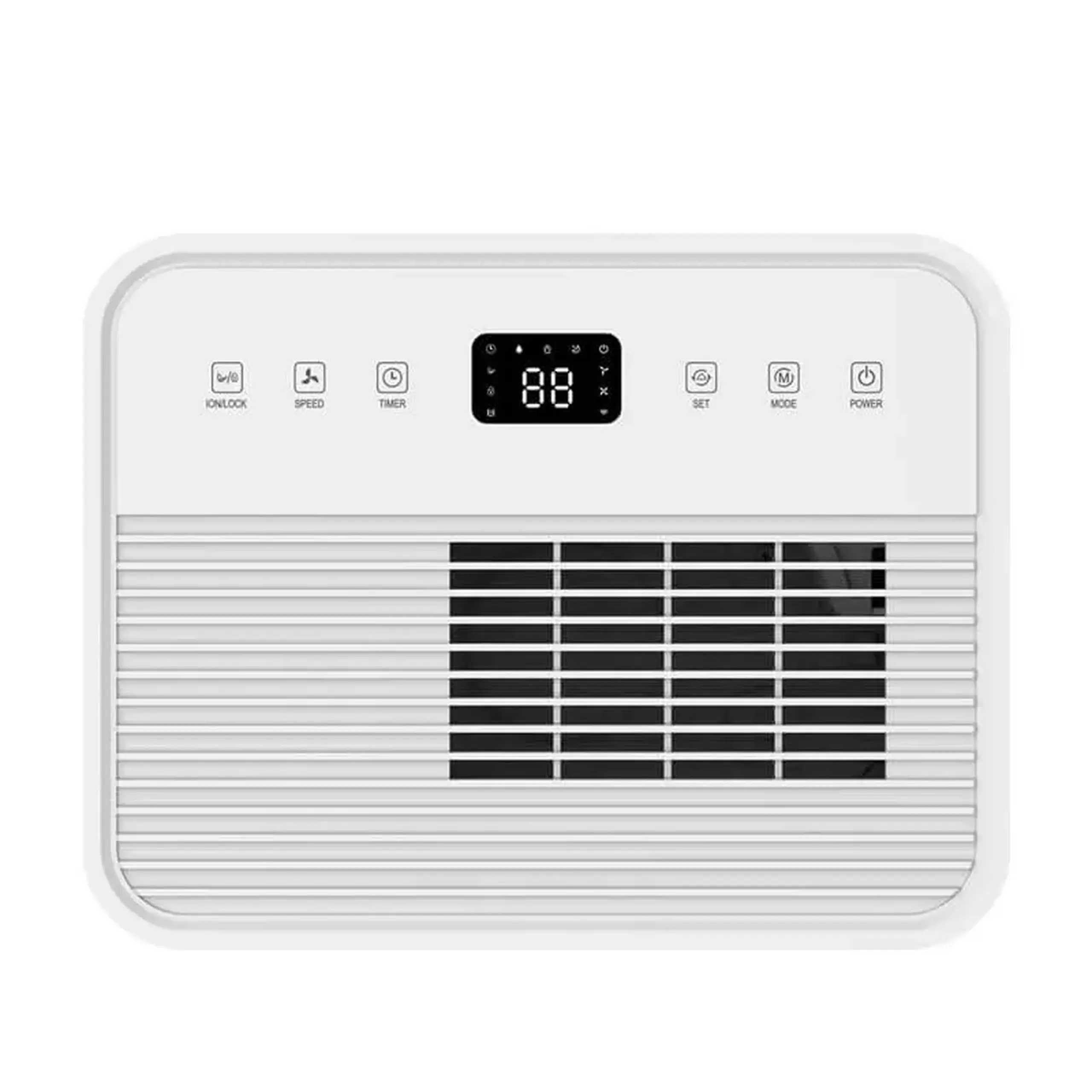 Dezumidificator AlecoAir D20 Fabric, Wi-Fi, 20 L/ zi, Uscare Rufe, Ionizare, Display digital, FanStop, Indicator color umiditate