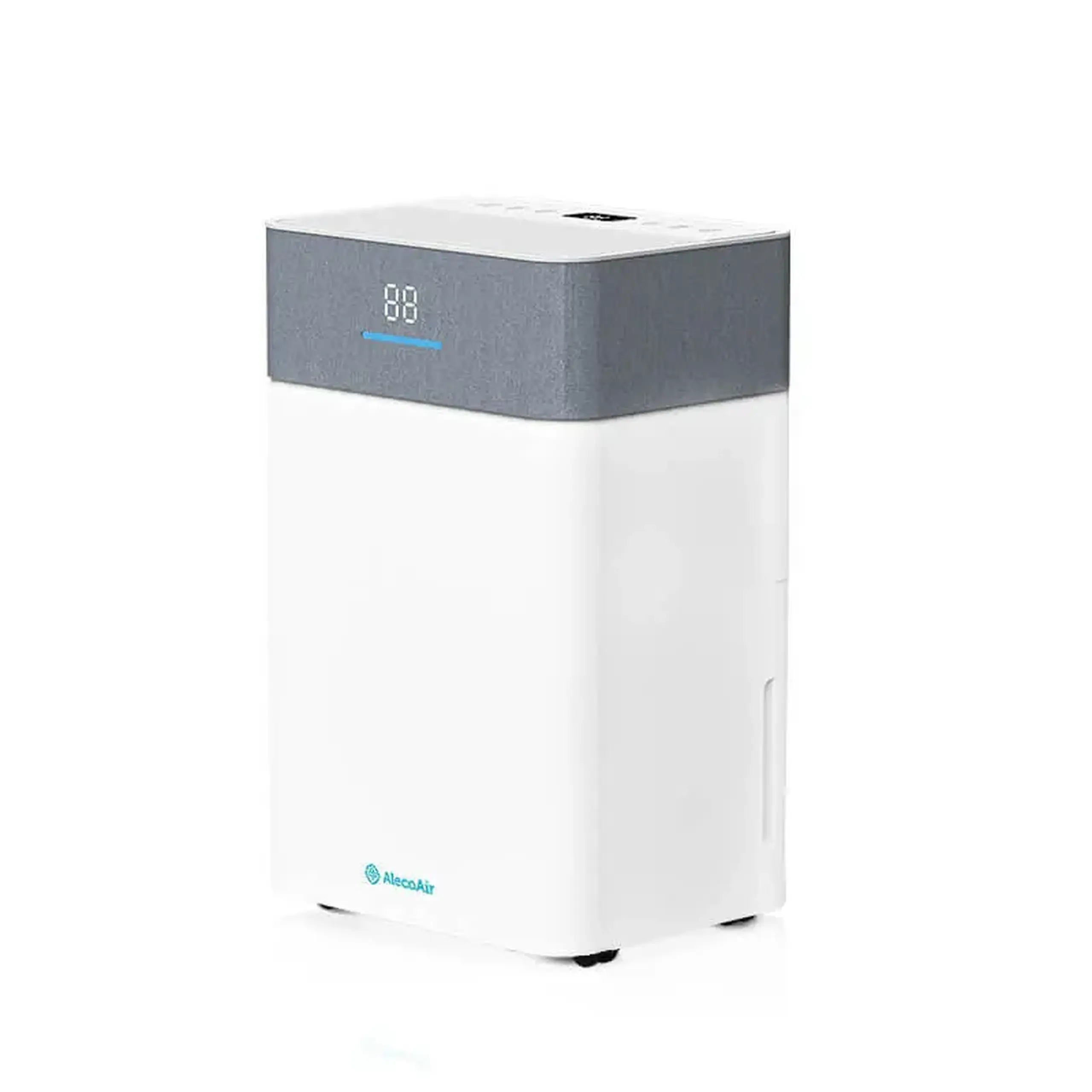 Dezumidificator AlecoAir D20 Fabric, Wi-Fi, 20 L/ zi, Uscare Rufe, Ionizare, Display digital, FanStop, Indicator color umiditate