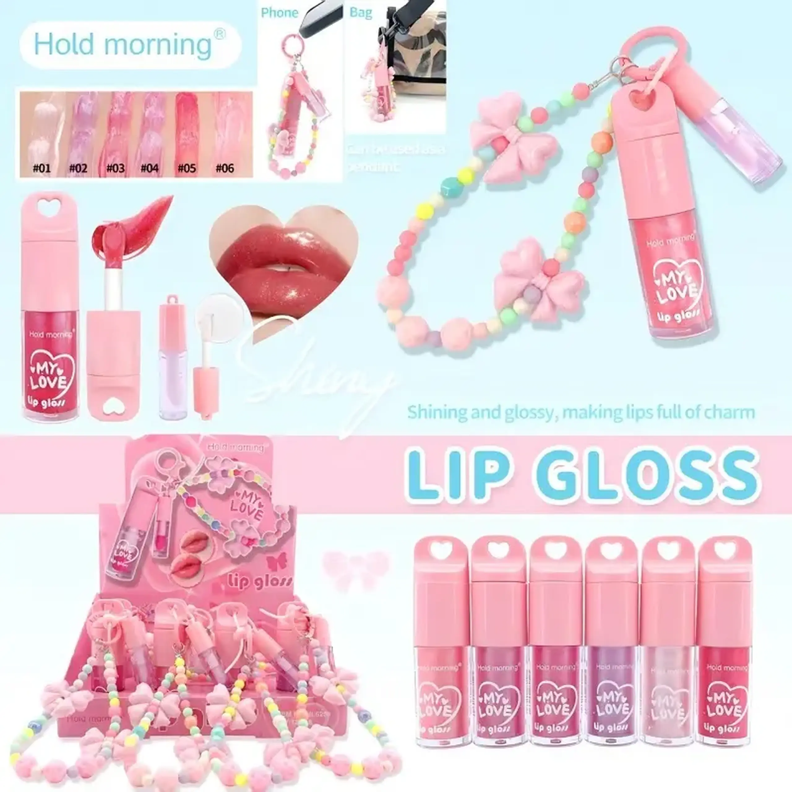 Set cosmetica ruj (12buc)