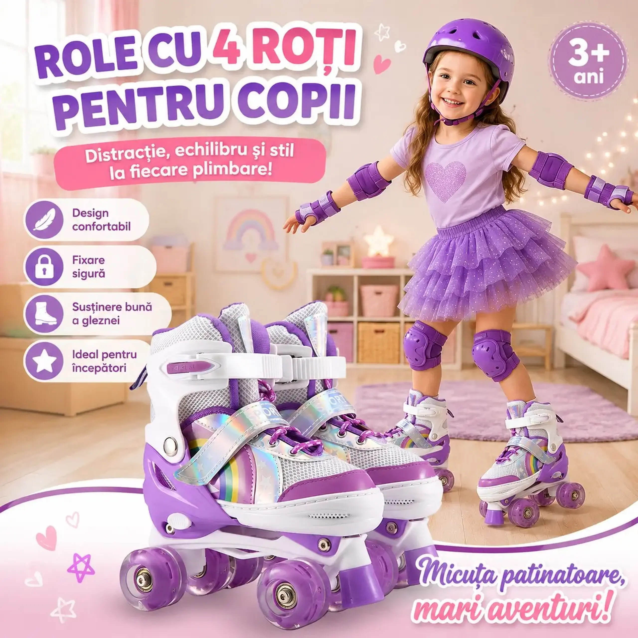 Role violet marimea M