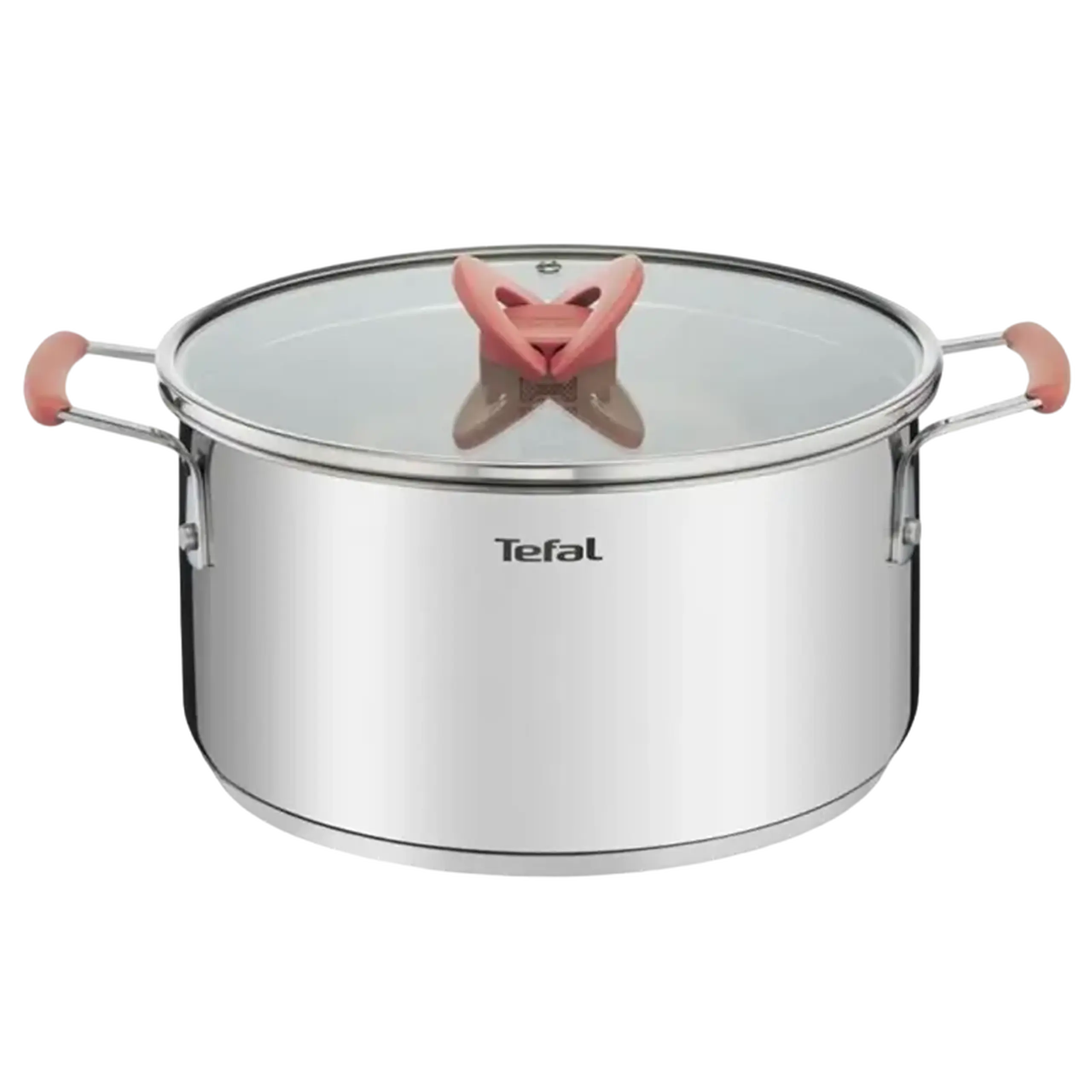 Set de vase Tefal Opti'Space, 5,2L, Oțel inoxidabil