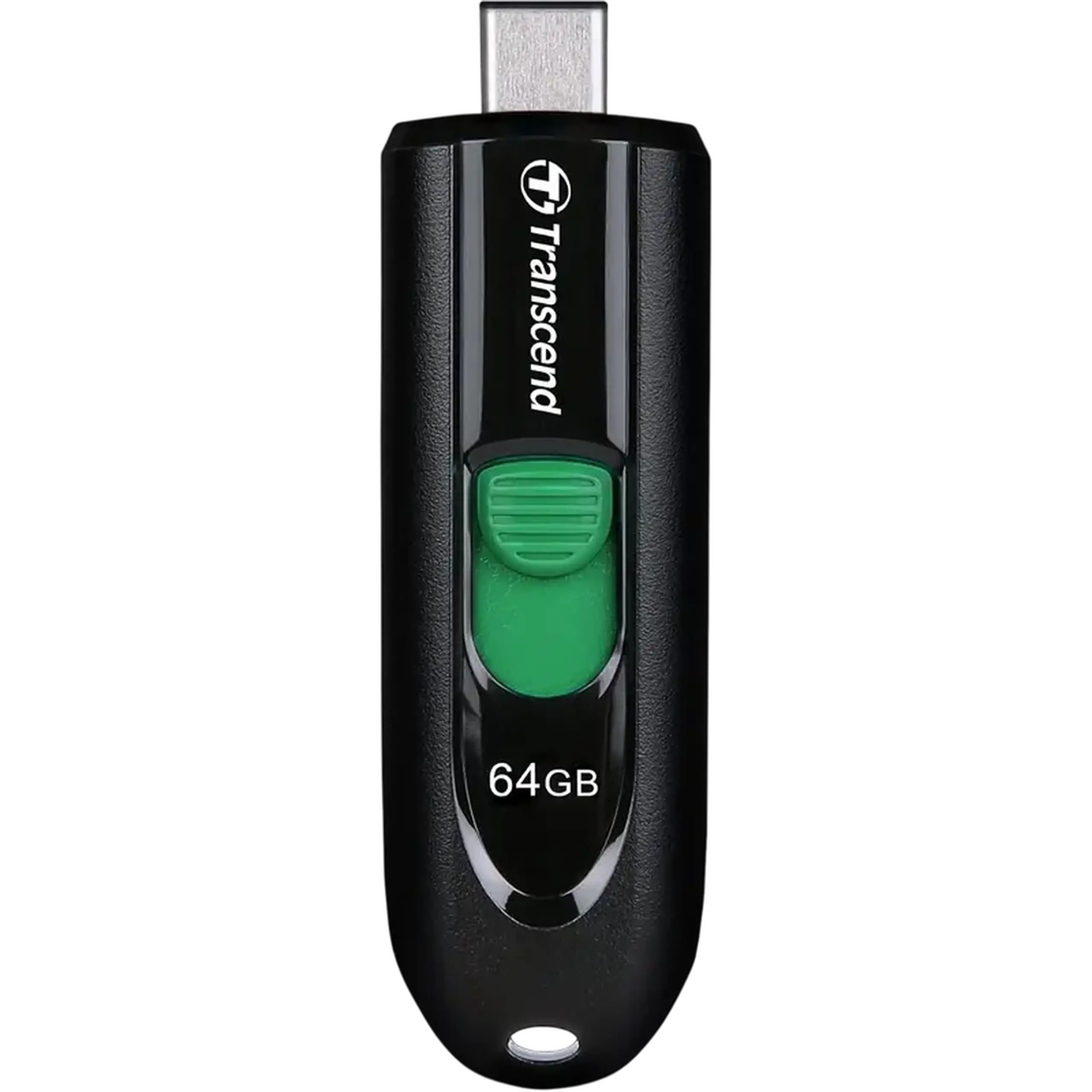 64GB USB-C Flash Drive Transcend "JetFlash 790C", Black, Slider (USB 3.0 (5Gb/s), R/W:90/30MB/s, 6