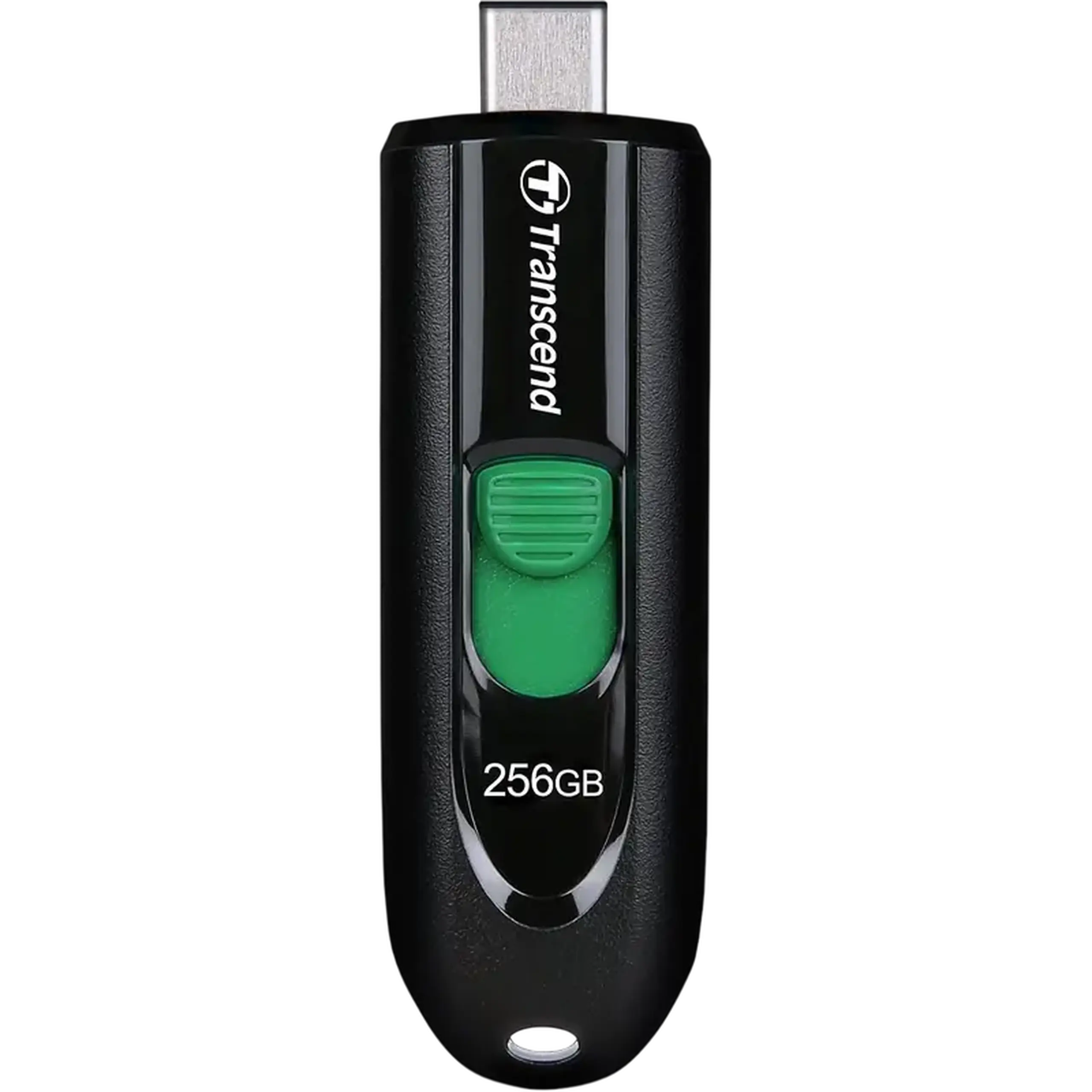 256GB USB-C Flash Drive Transcend "JetFlash 790C", Black, Slider (USB 3.0 (5Gb/s), R/W:90/45MB/s, 6