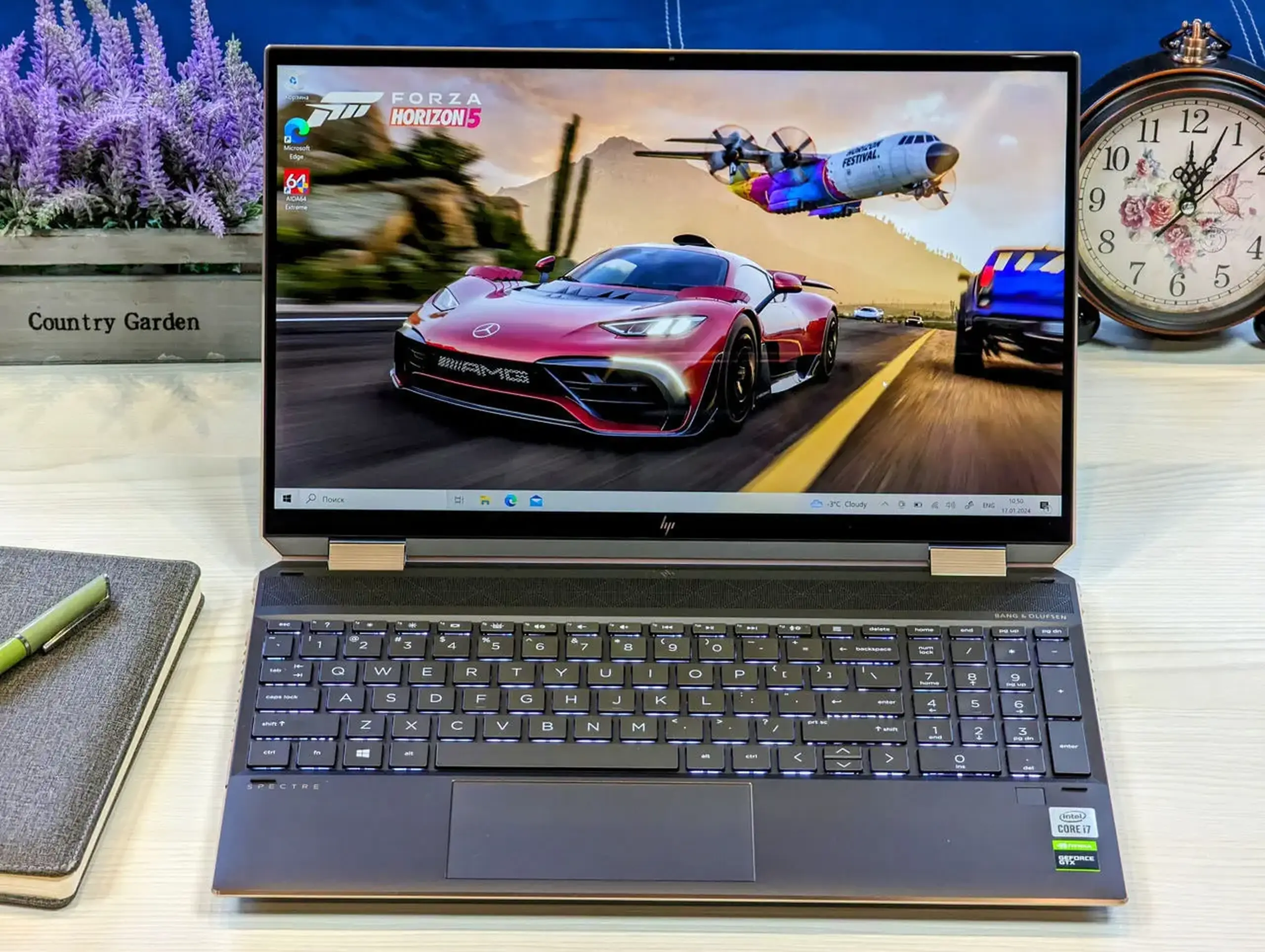 Nou! HP Spectre x360 | i7-10750H | 16GB | 512GB SSD | GTX 1650 Ti 4GB | 15.6" 4K Touch