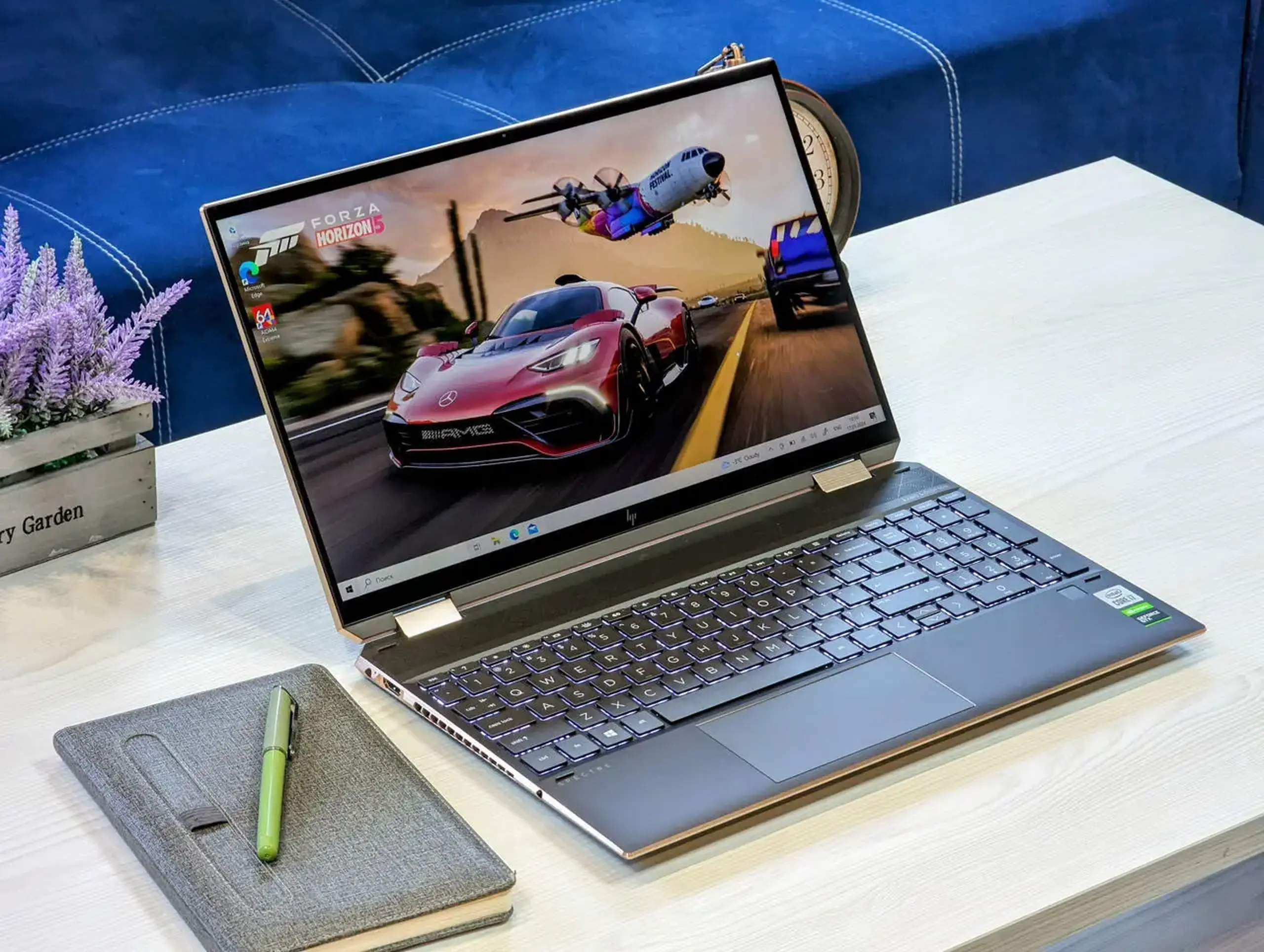 Nou! HP Spectre x360 | i7-10750H | 16GB | 512GB SSD | GTX 1650 Ti 4GB | 15.6" 4K Touch