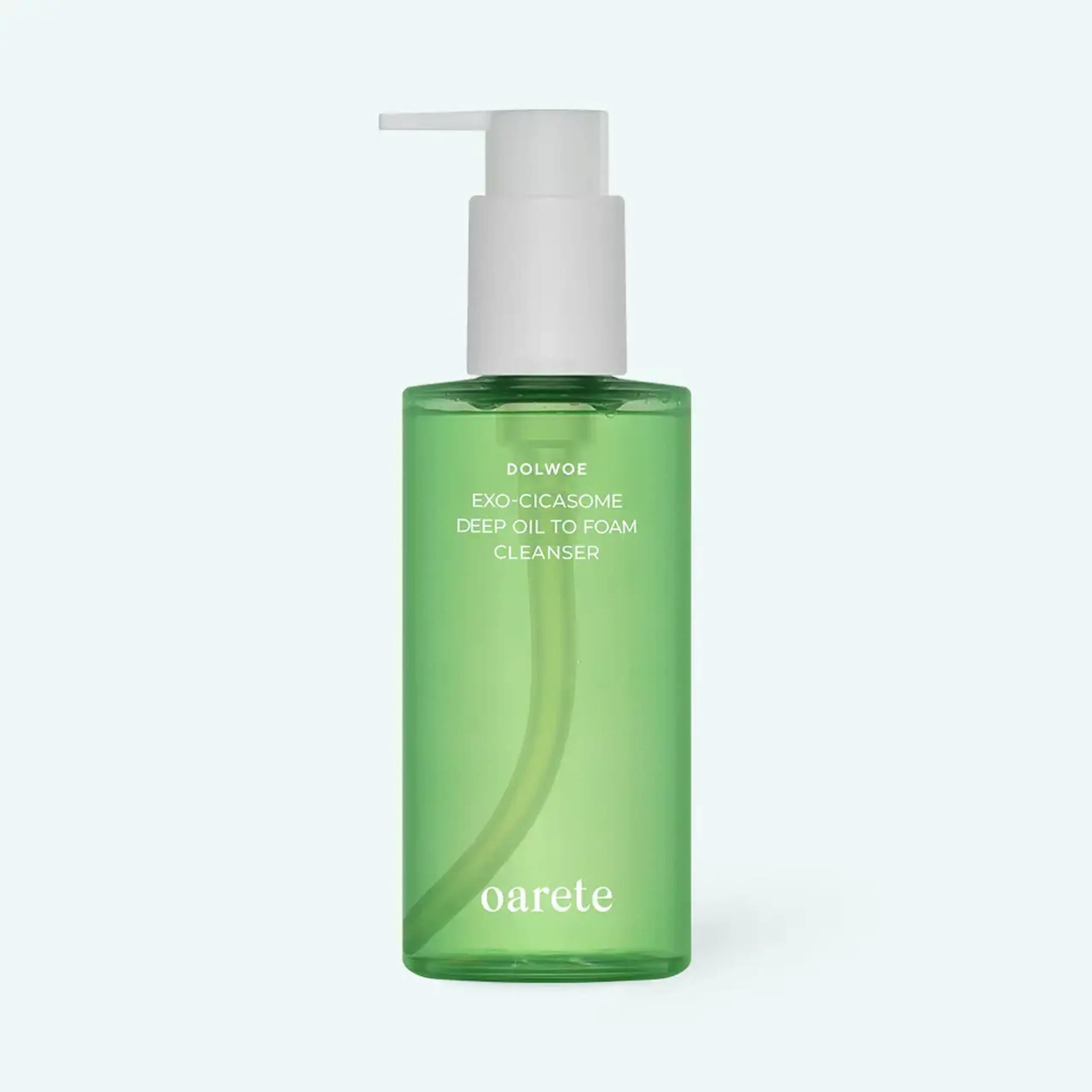 Produs multifuncțional 2 în 1 cu exosomi Centella Oarete Dolwoe Exo-Cicasome Deep Oil To Foam Cleanser 200ml