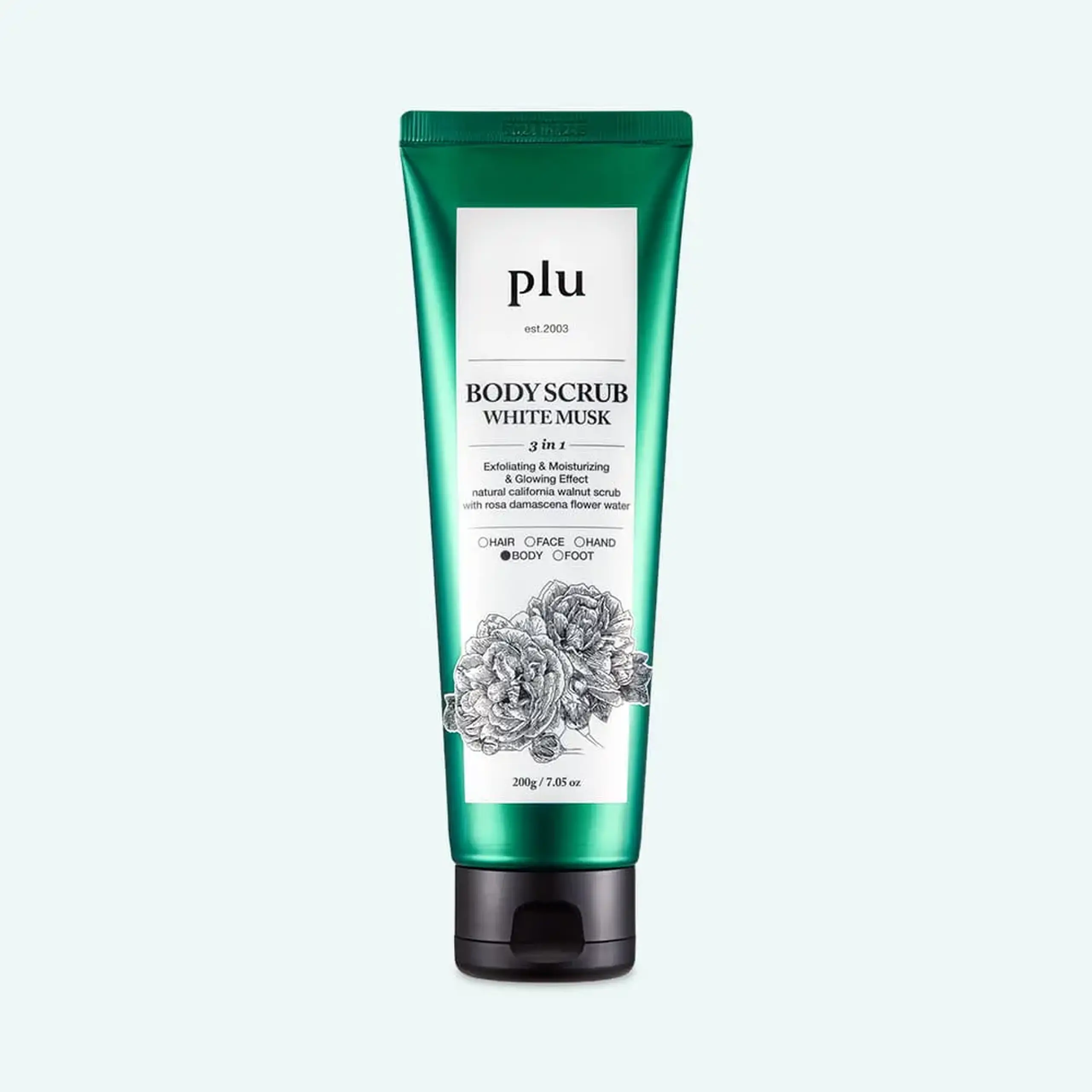 Scrub pentru corp PLU Body Scrub White Musk 200 g