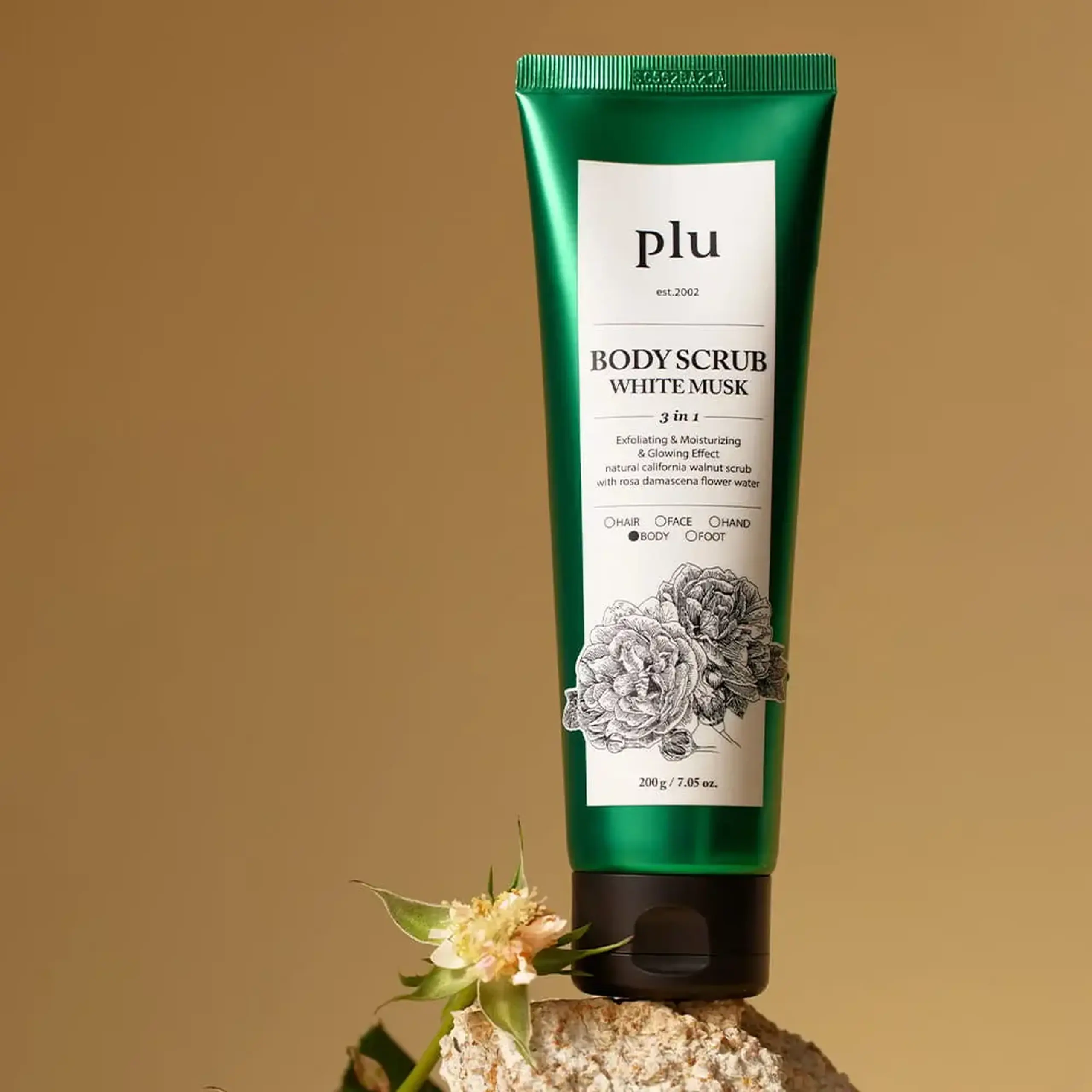 Scrub pentru corp PLU Body Scrub White Musk 200 g