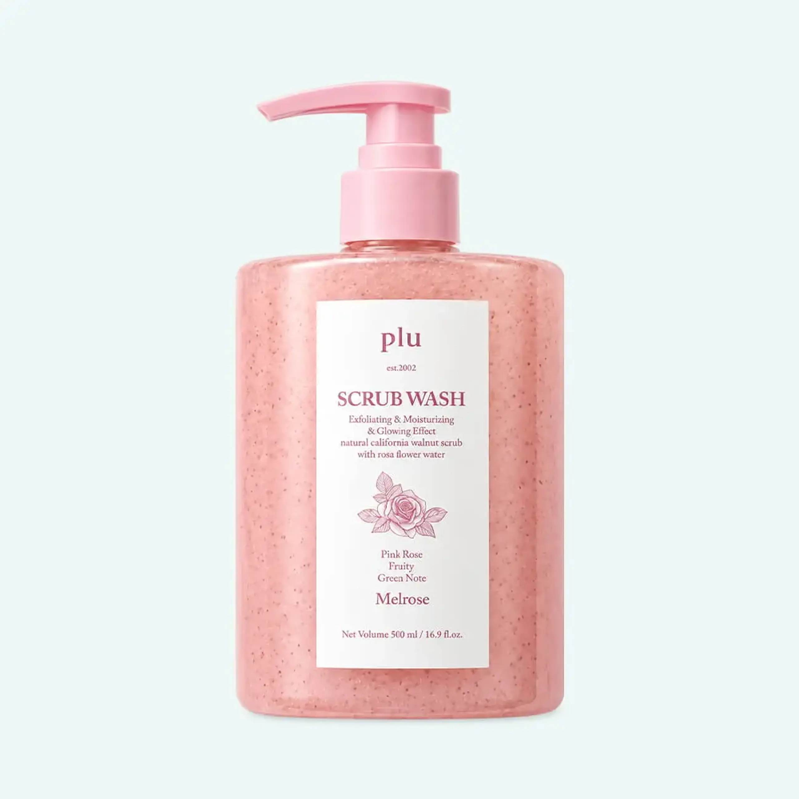 Gel de duș exfoliant pentru corp PLU Scrub Wash Melrose 500 g