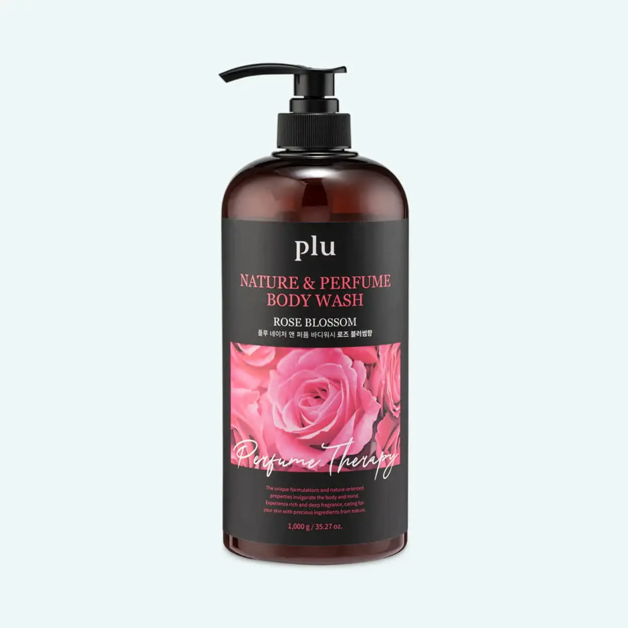 Gel de duș parfumat pentru corp PLU Nature & Perfume Body Wash Rose Blossom 1000 g