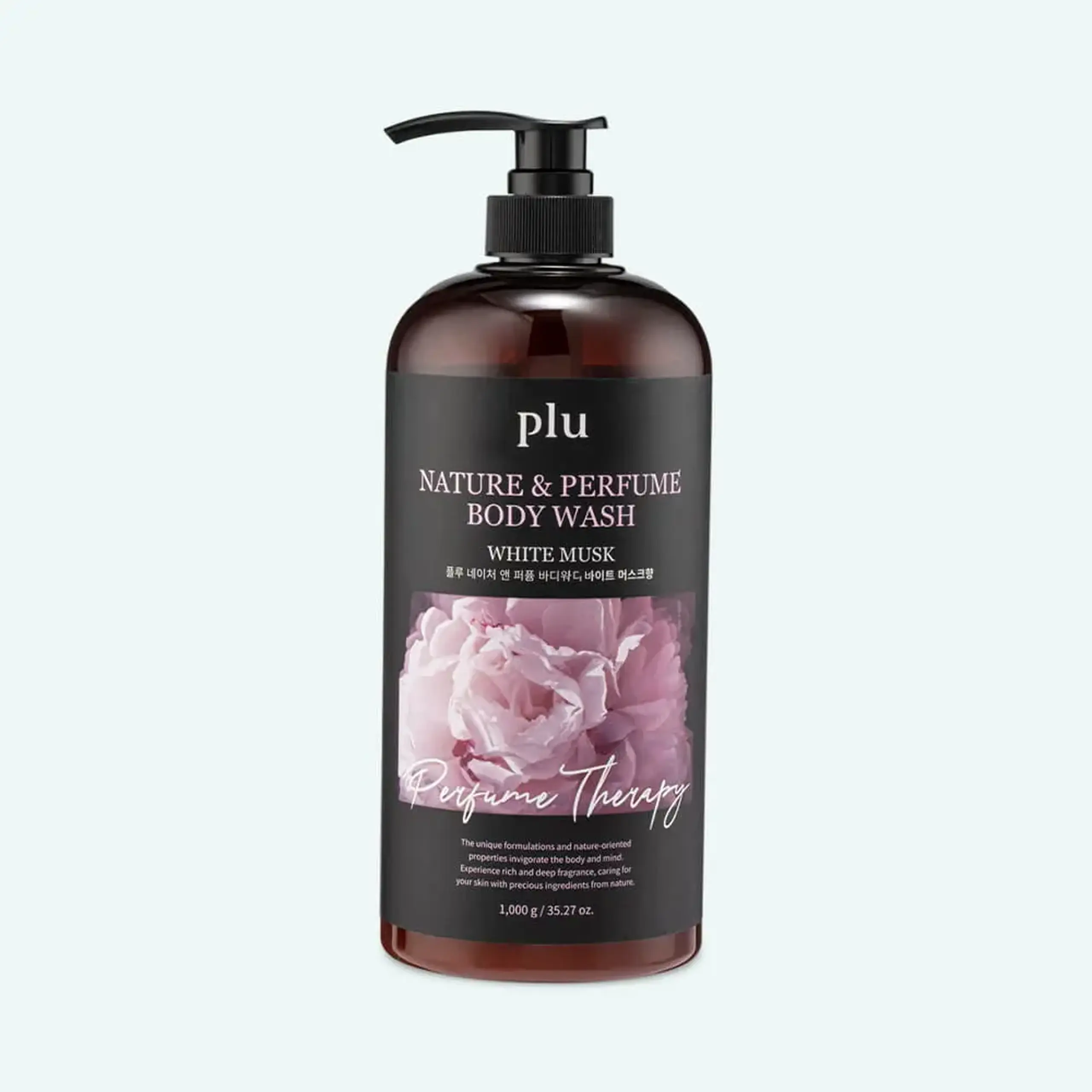 Gel de duș parfumat pentru corp PLU Nature & Perfume Body Wash White Musk 1000 g