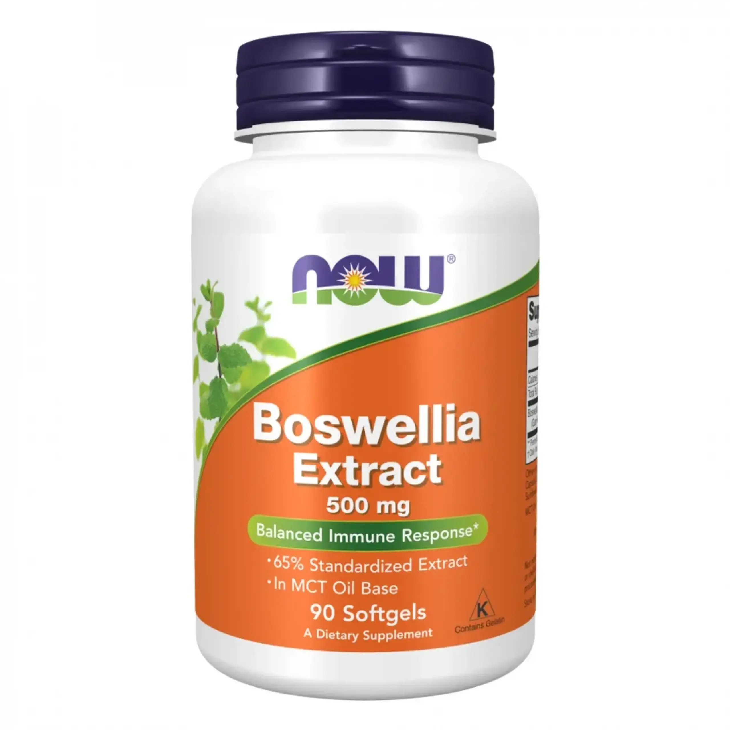 Now Foods, Boswellia Extract 500 mg, 90 capsule gelatinoase