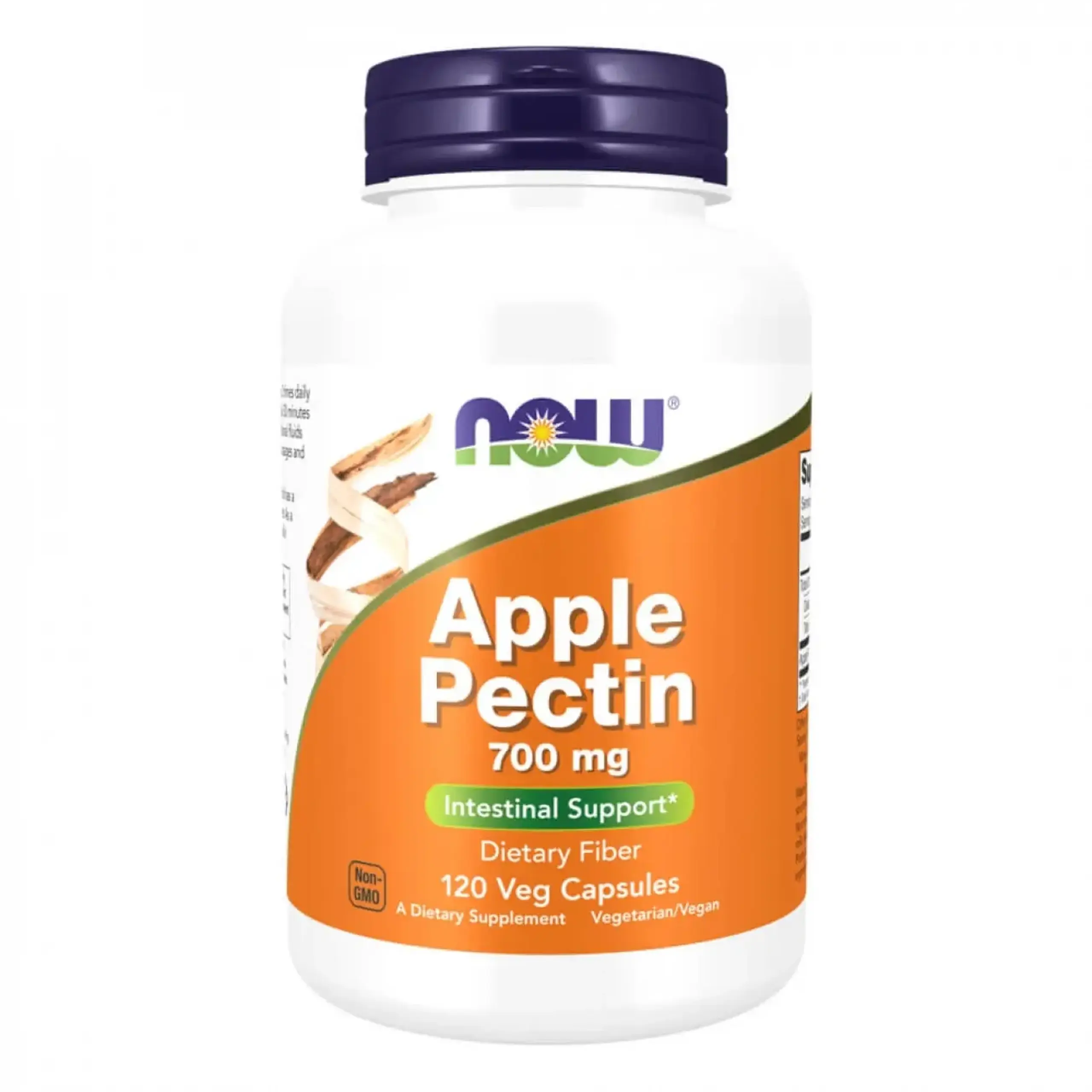 Now Foods, Apple Pectin 700 mg, 120 capsule vegetale
