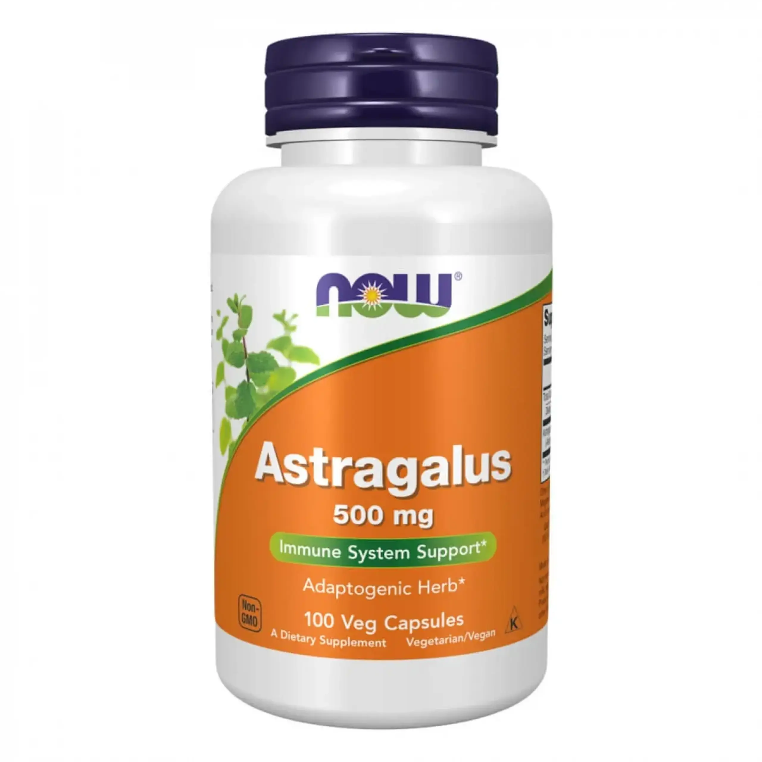 Now Foods, Astragalus 500 mg, 100 capsule vegetale