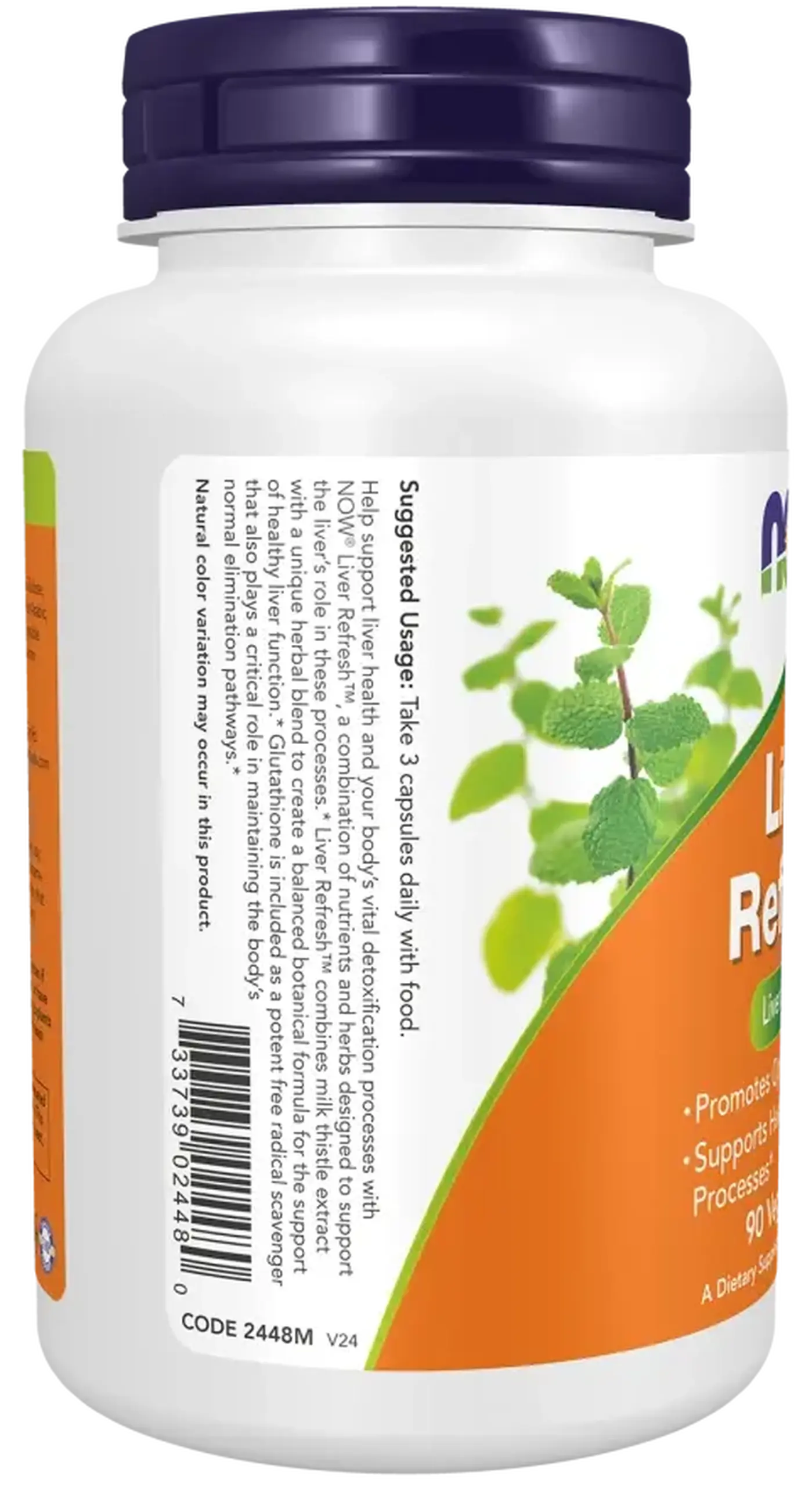 Now Foods, Liver Refresh, 90 capsule vegetale