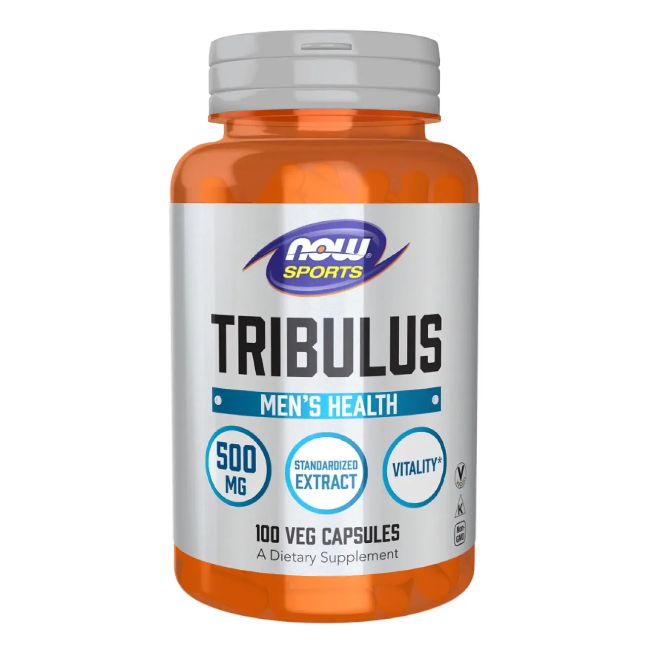 Now Foods, Tribulus, 500 mg, 100 capsule vegeteale