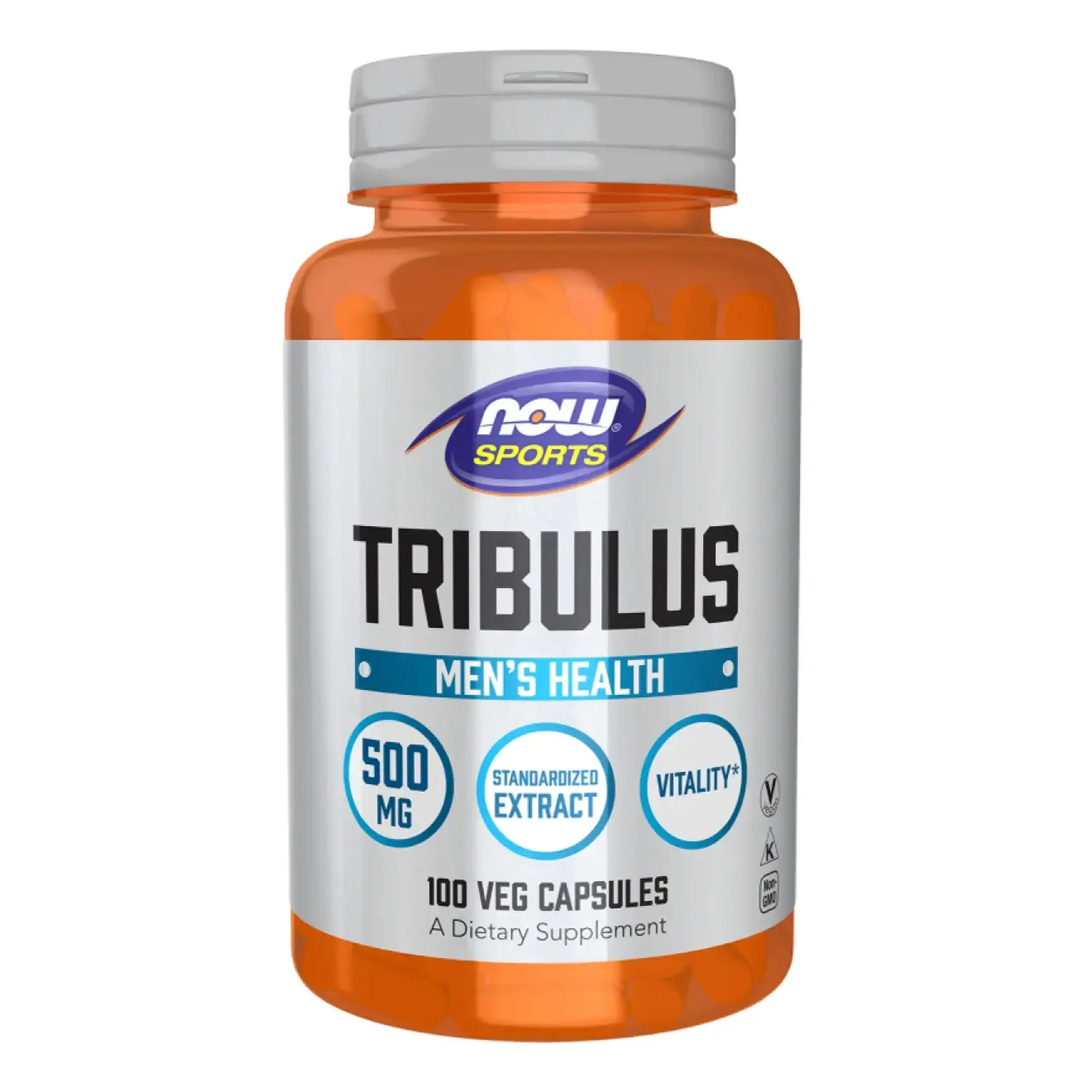 Now Foods, Tribulus, 500 mg, 100 capsule vegeteale