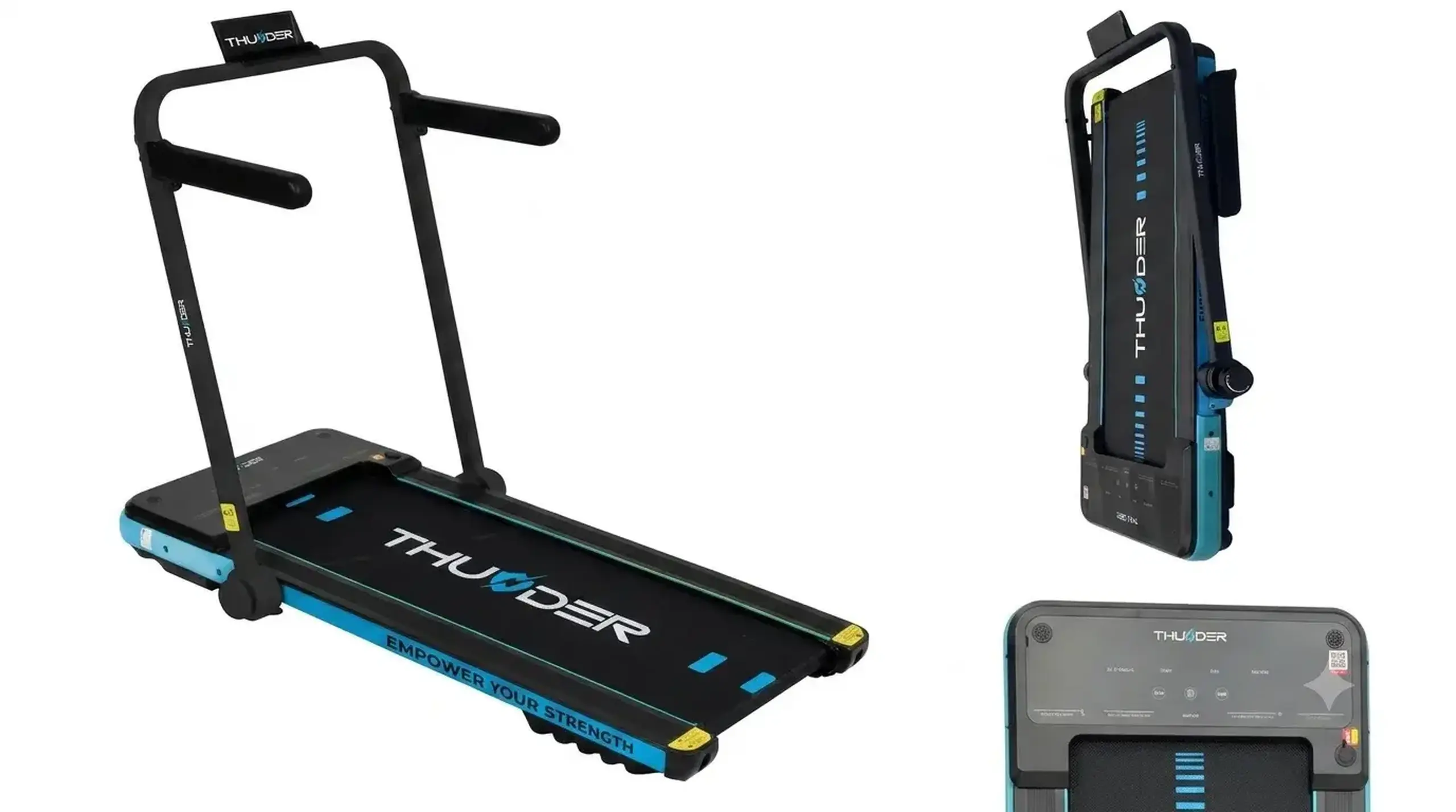 Banda de alergare electrica THUNDER IMPACT-BLUE