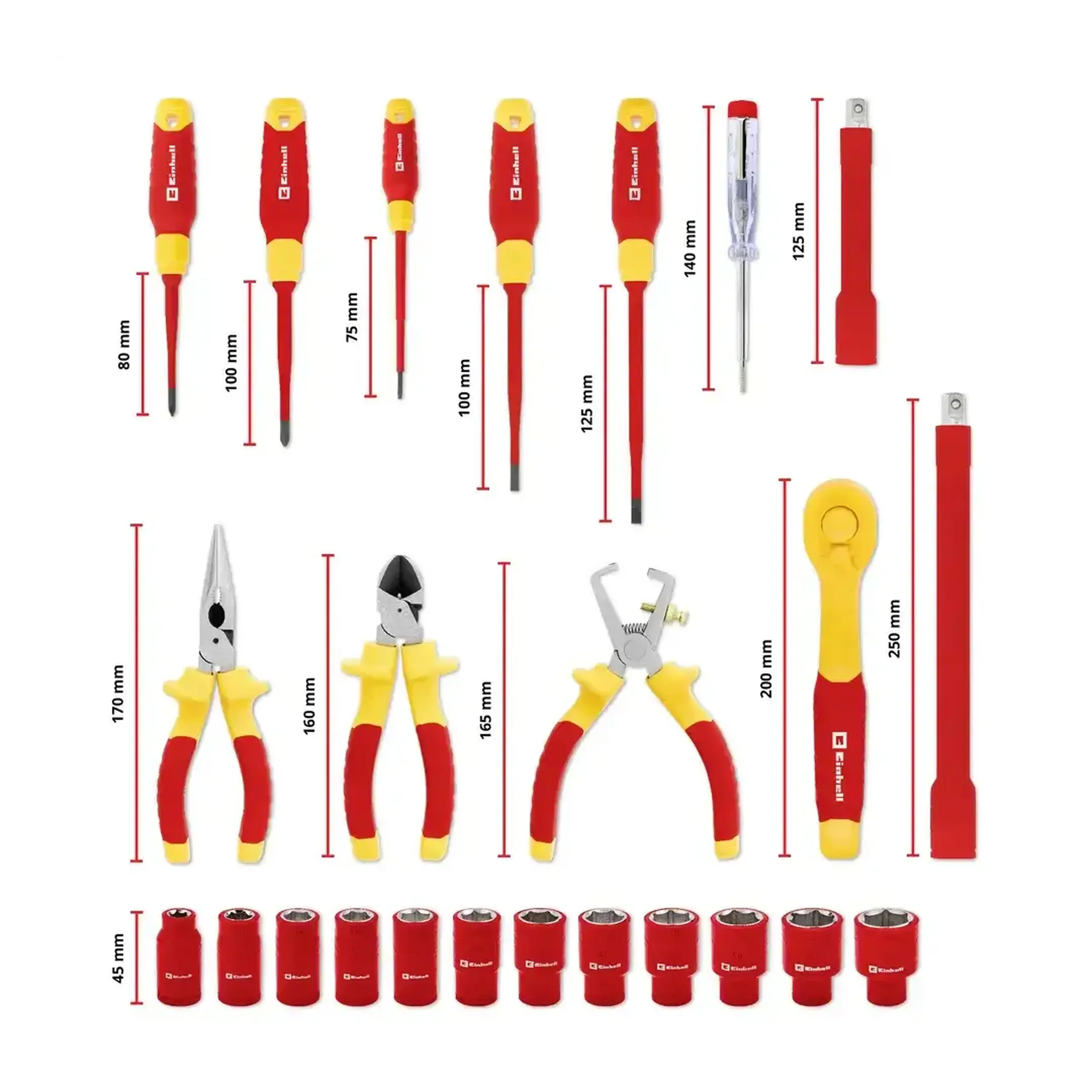 Set scule dielectrice PH, SL 24 buc. KWB