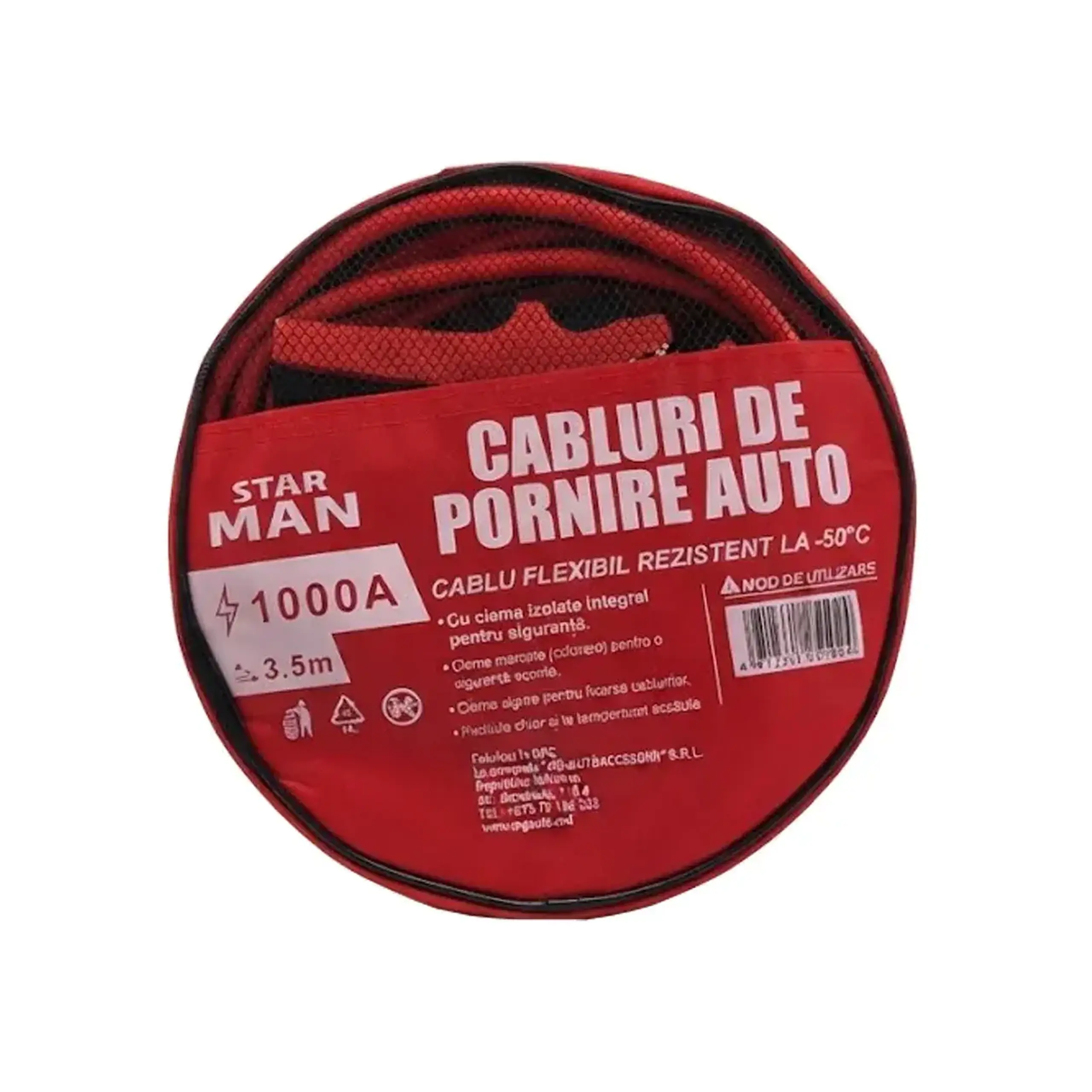 Cabluri de pornire 1000 A 3.5 m