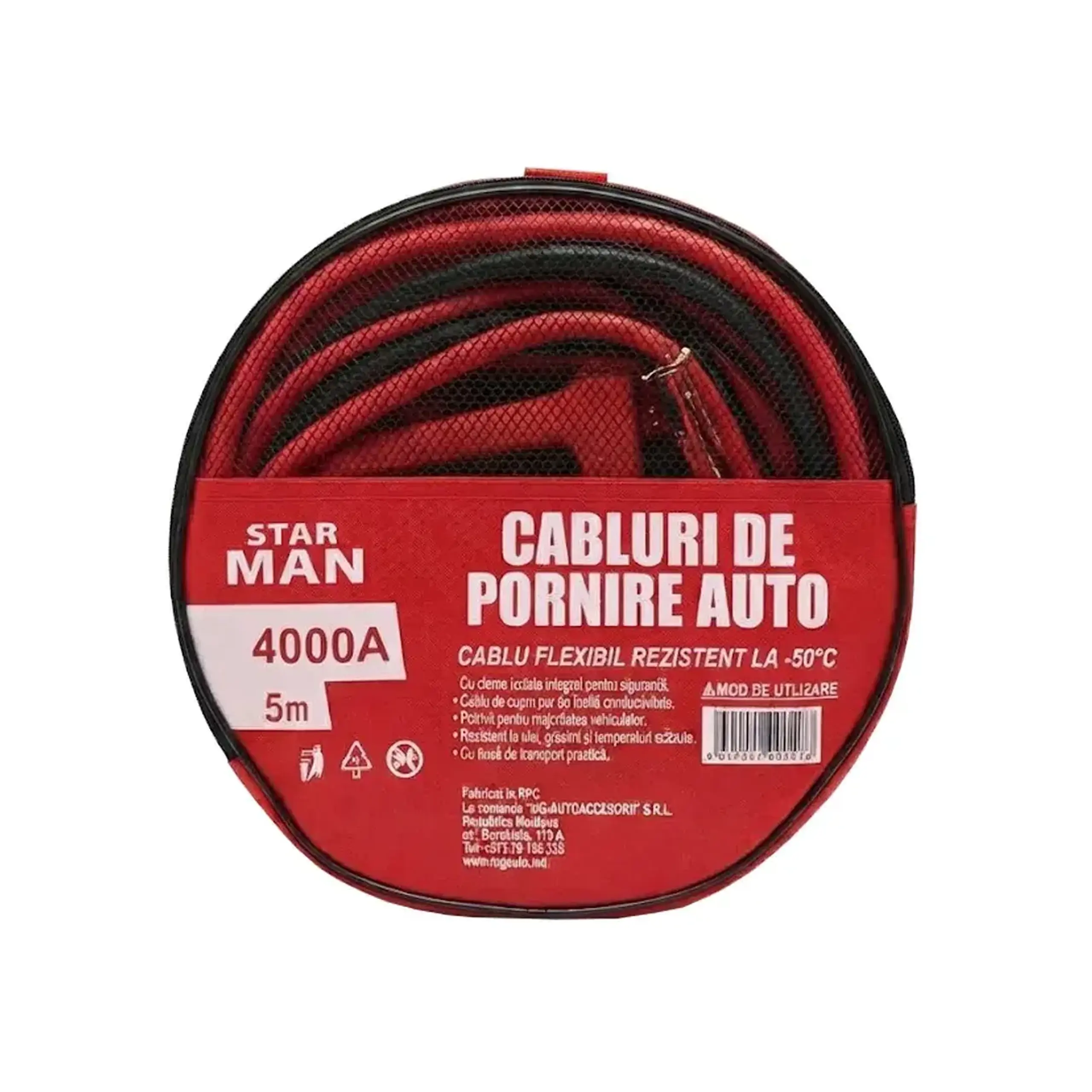 Cabluri de pornire 4000 A 5 m