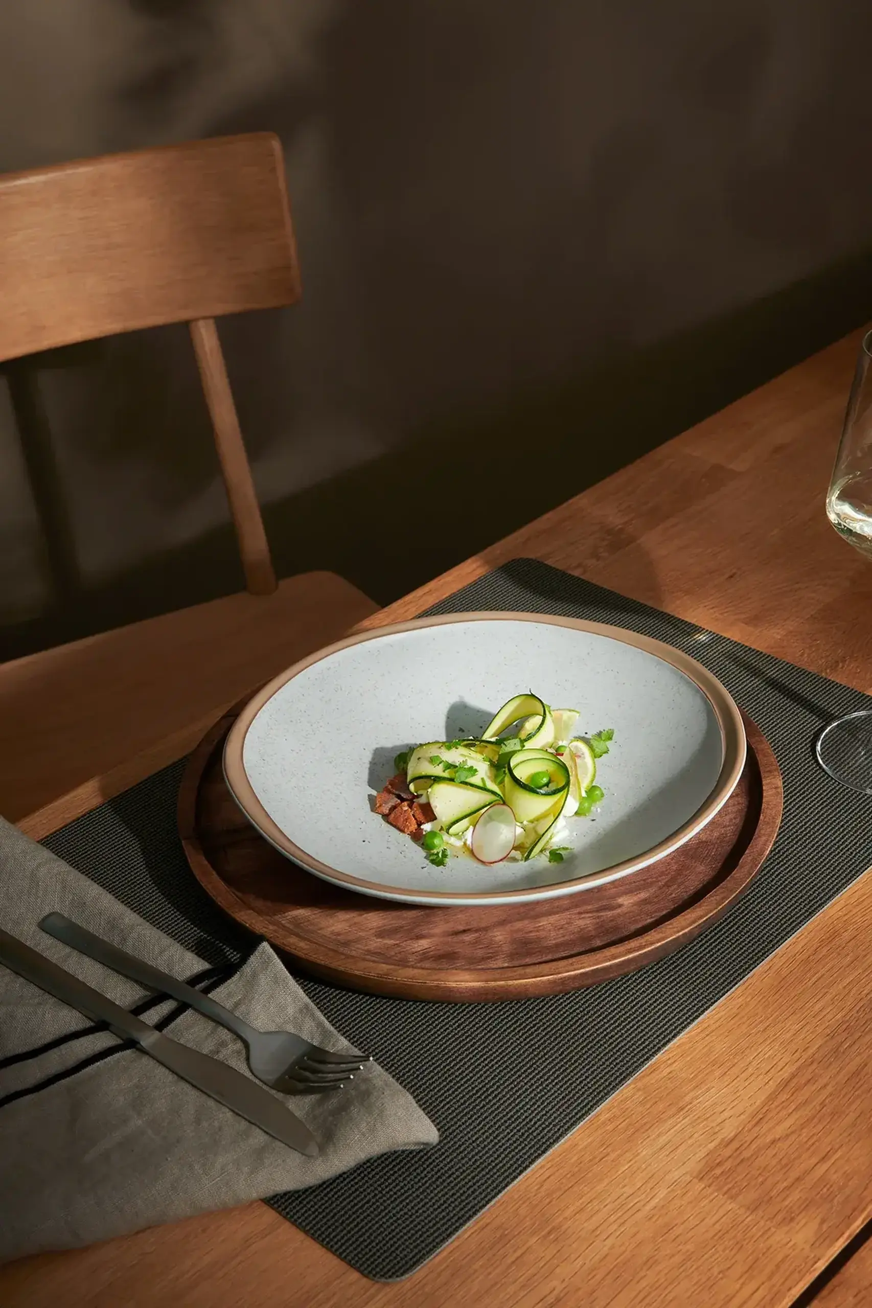 Suport pentru farfurii 46x33cm Placemats, Nori
