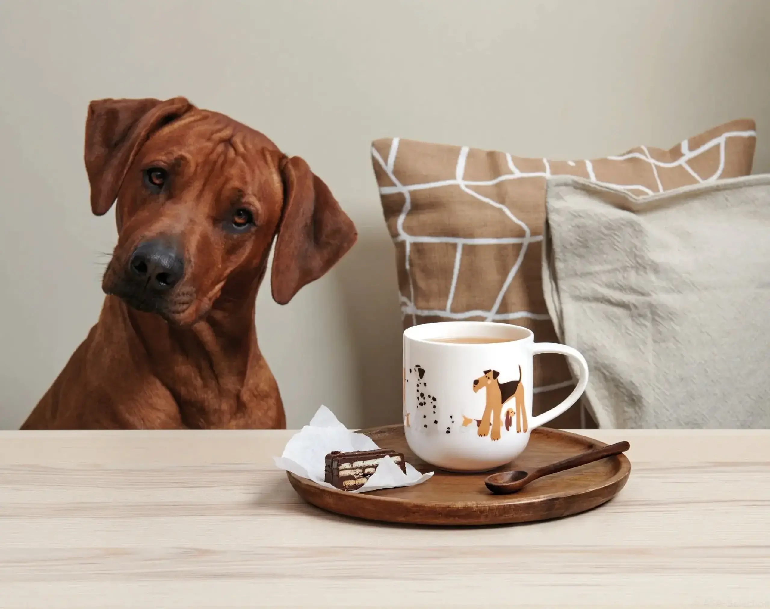 Cana din portelan 400ml Coppa, Dogs