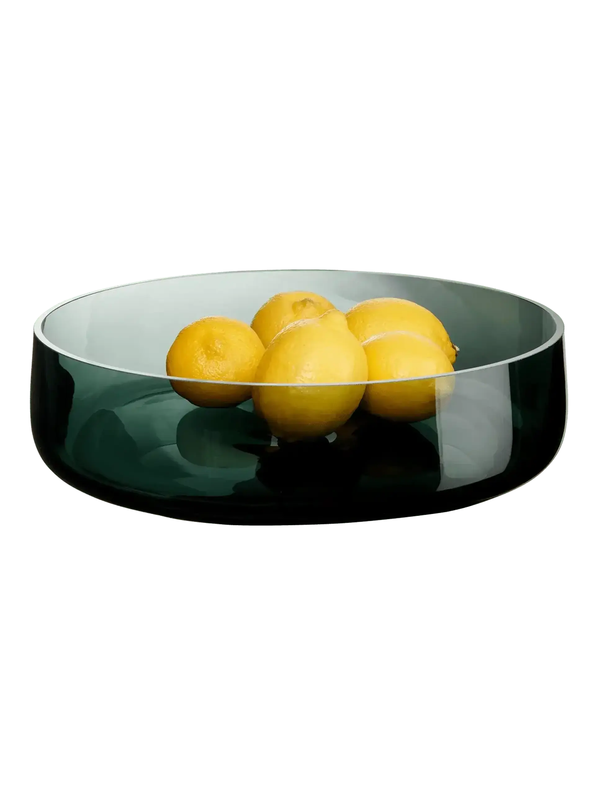 Bol din sticla verde 30cm Ajana