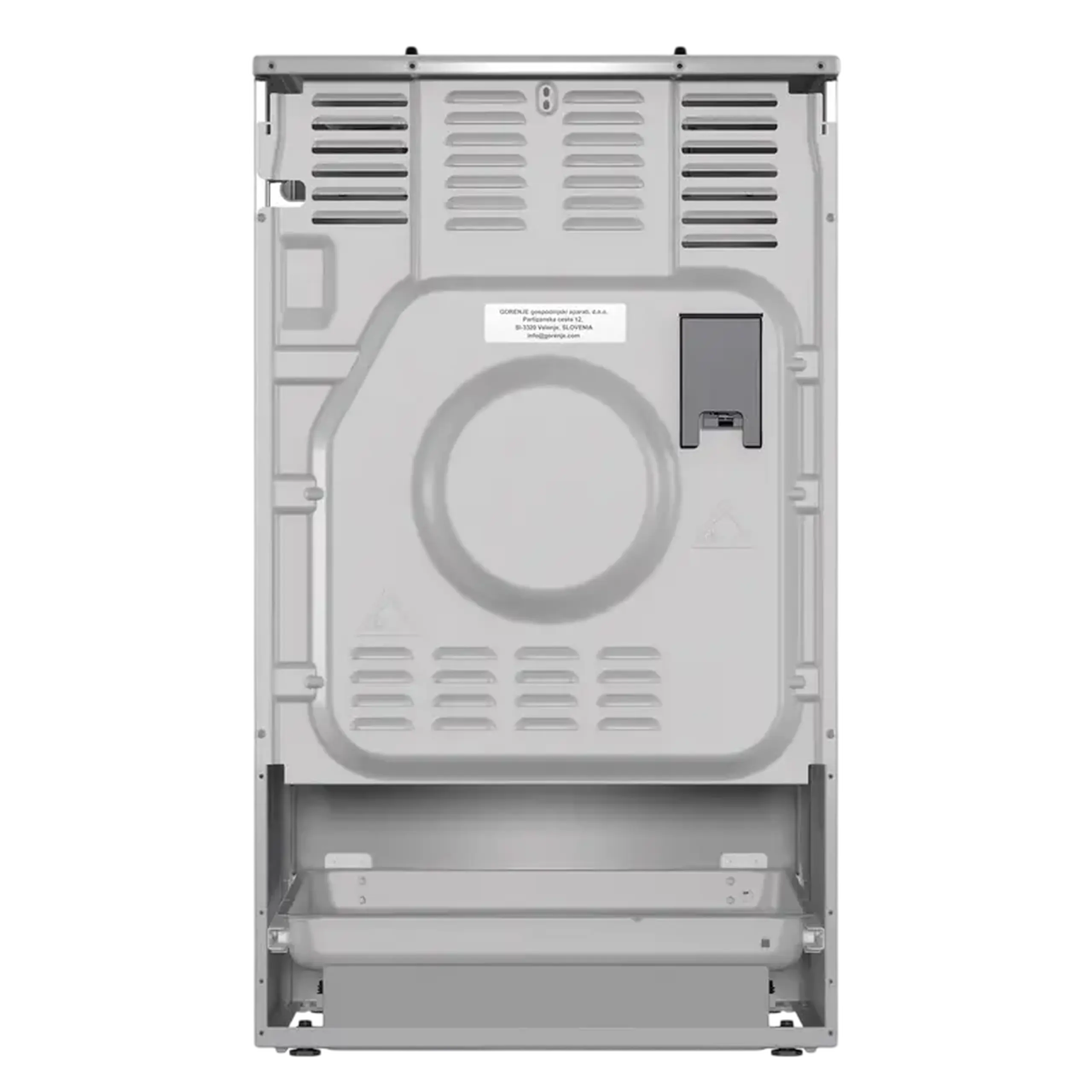 Plită pe gaz Gorenje GG5A11XF, Oțel inoxidabil