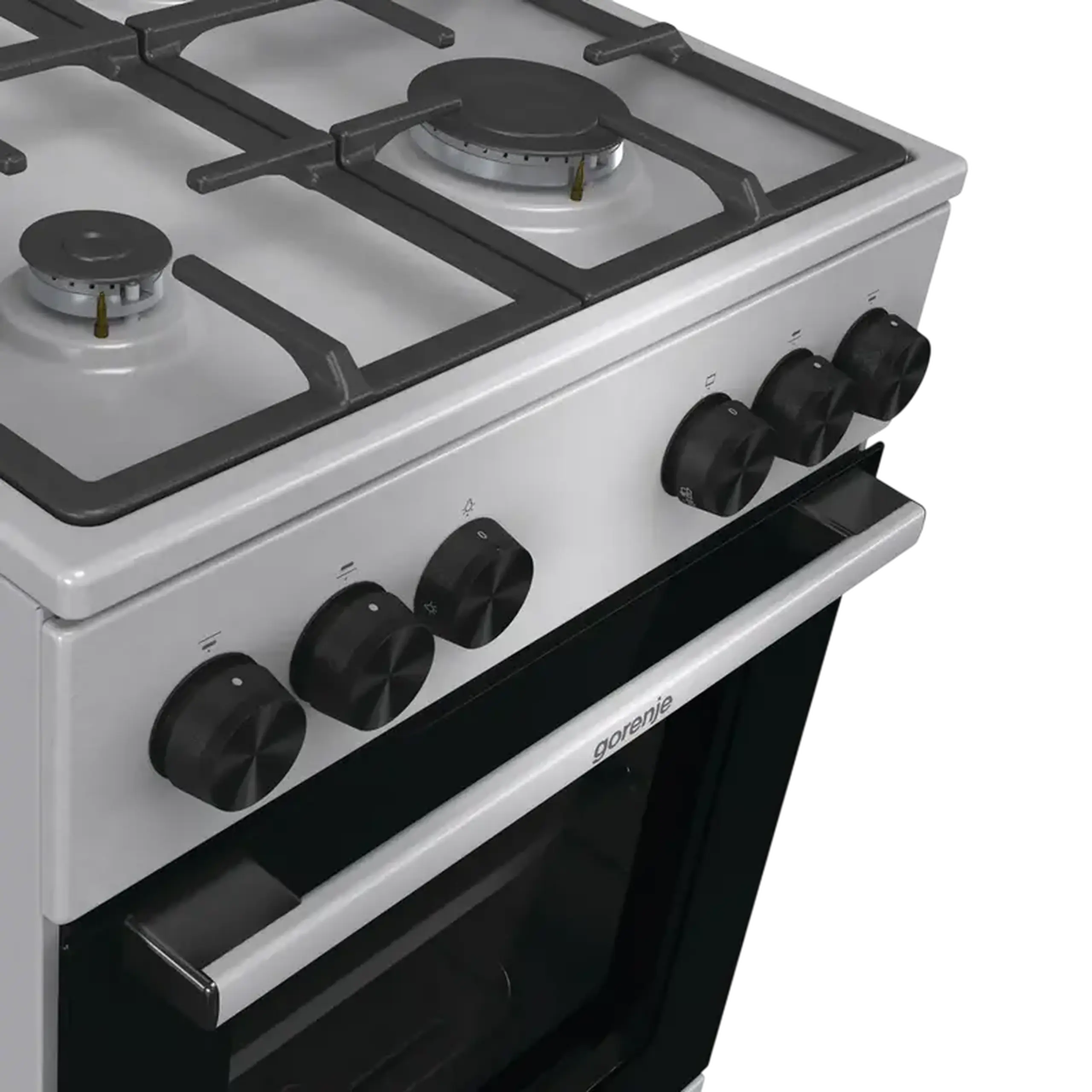 Plită pe gaz Gorenje GG5A11XF, Oțel inoxidabil