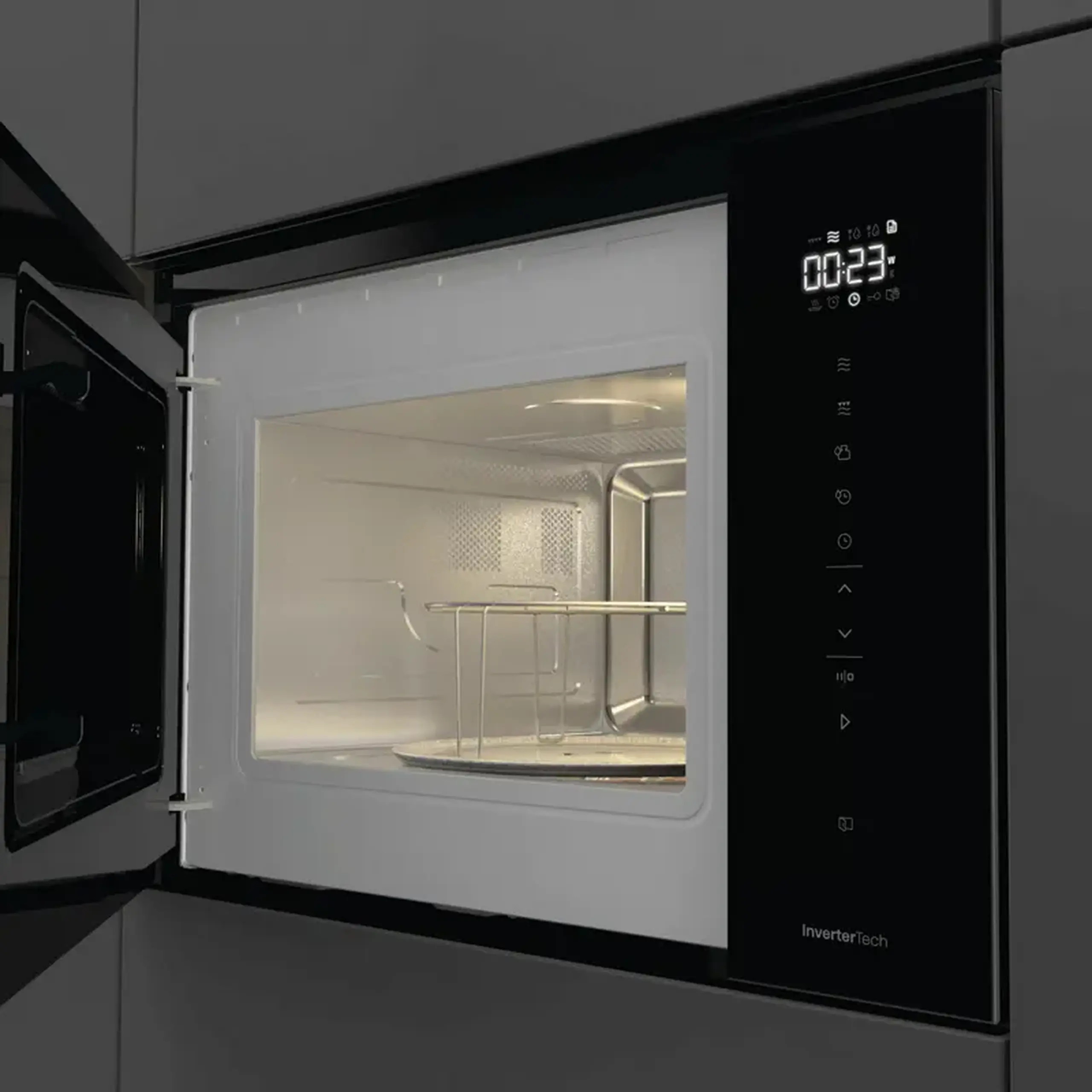 Cuptor cu microunde Hisense BIM325GI63DBG, Negru