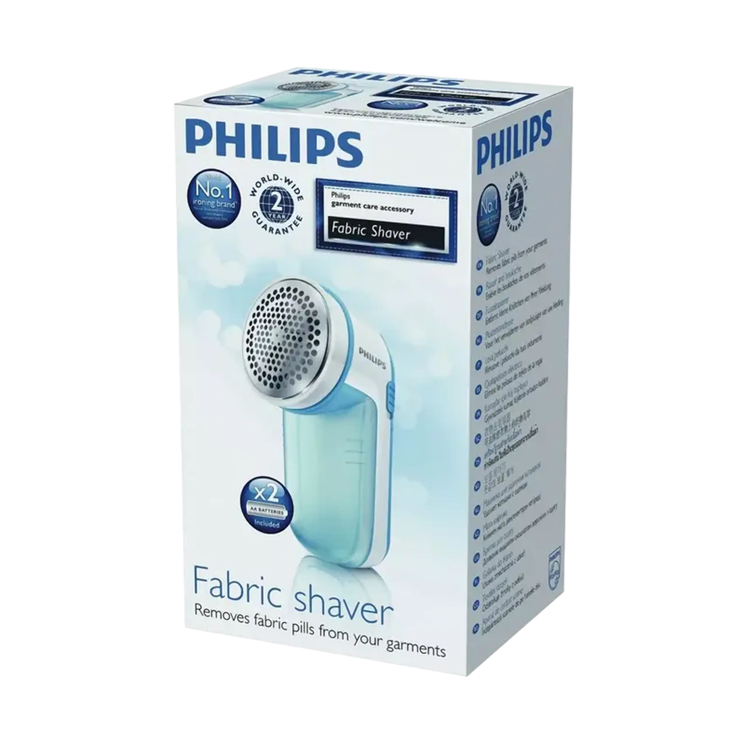 Aparat de curăţat scame PHILIPS Fabric Shaver GC026/00, Alb Albastru