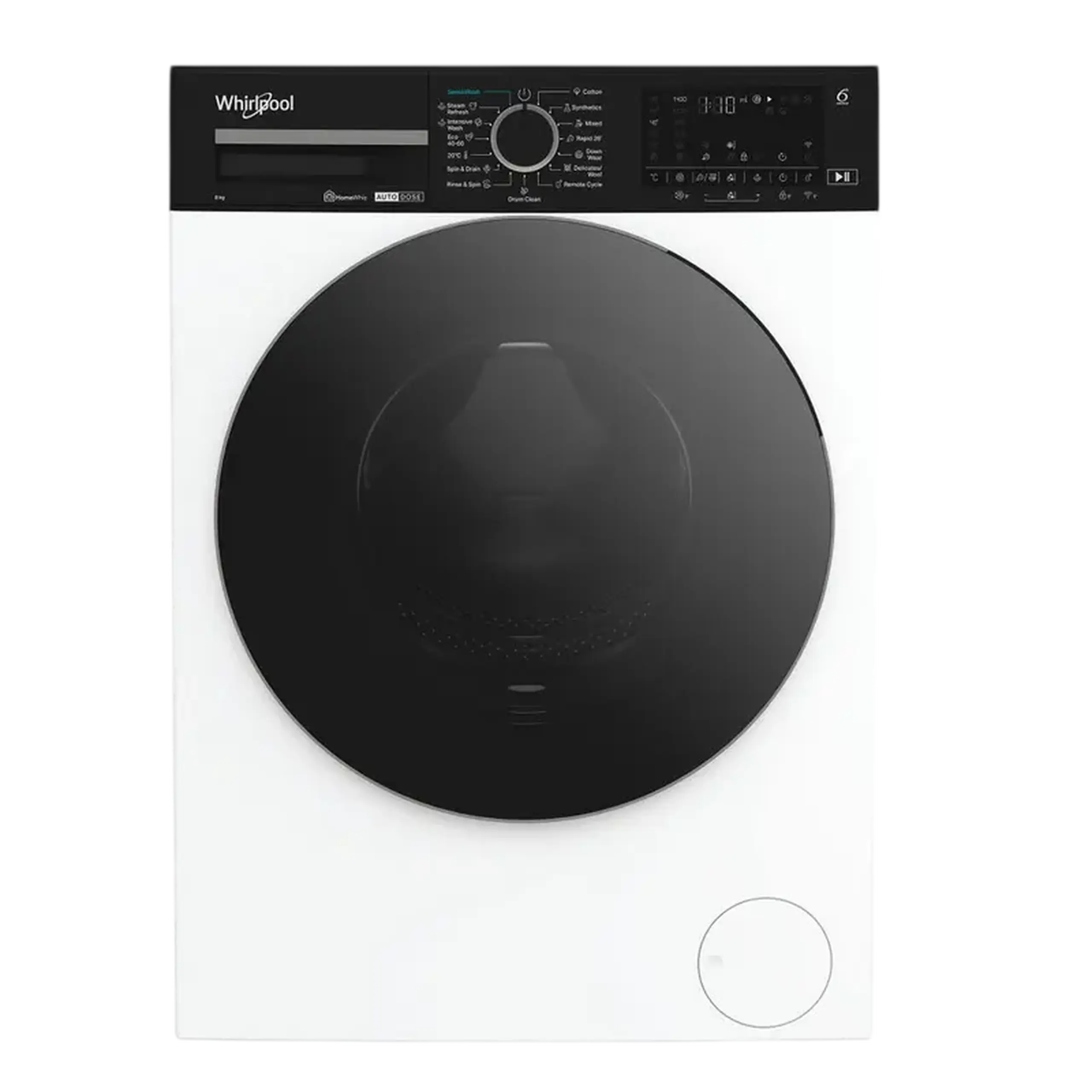 Mașină de spălat Whirlpool WPM 87W ADS EE, 8kg, Alb