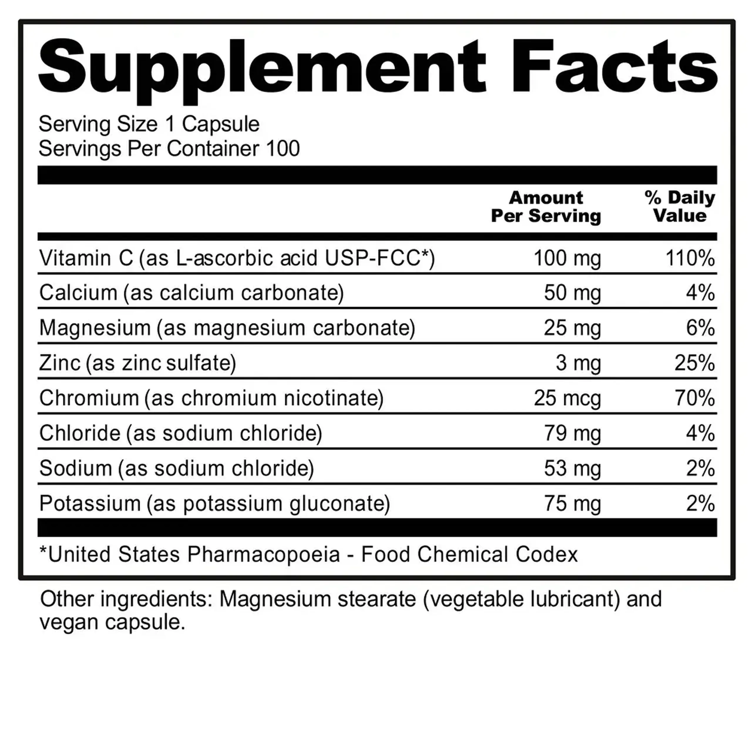 Nutribiotic, Essential Electrolytes, 100 caps