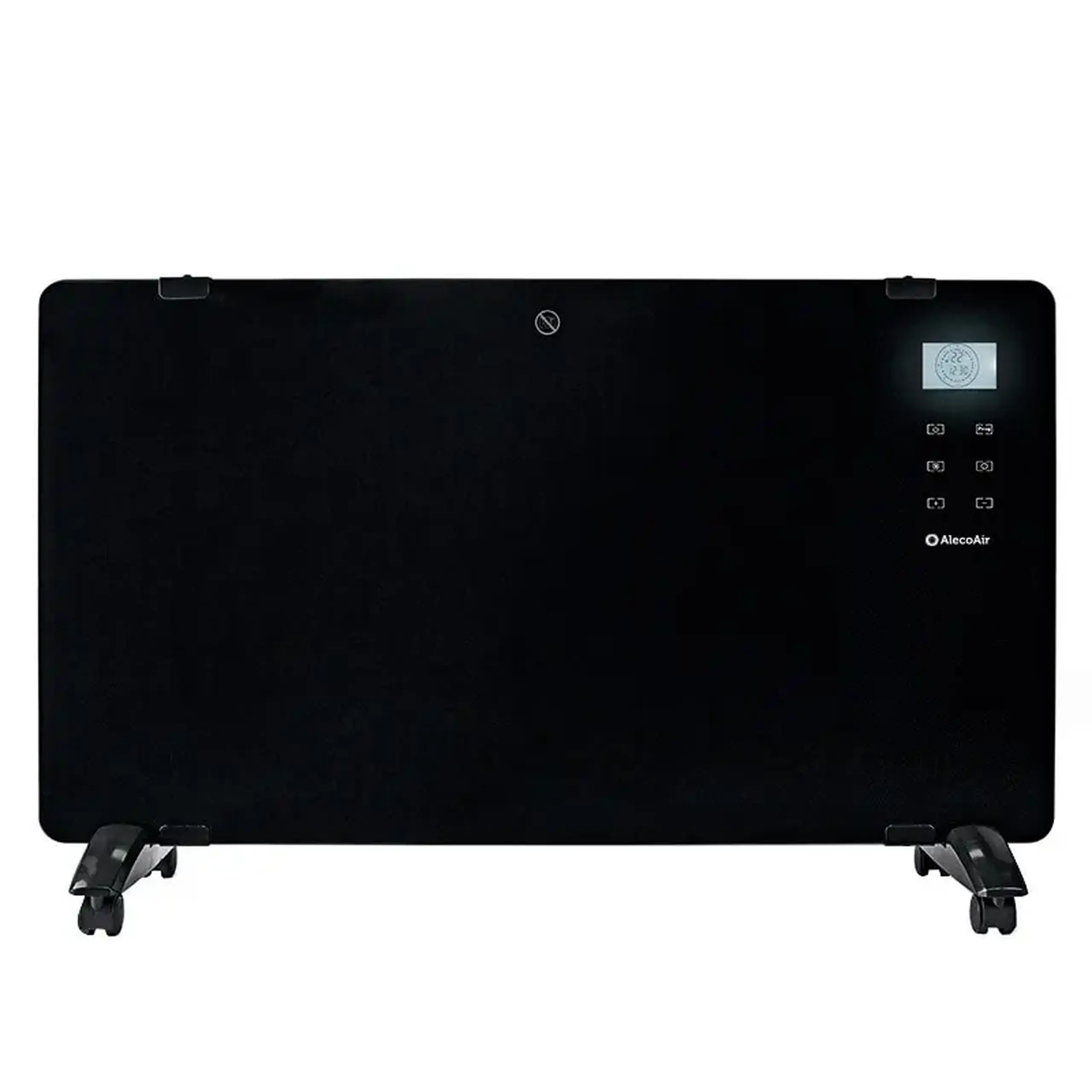 Convector electric AlecoAir C20 Heatix negru, WiFi, pentru 30 mp, 2000W, 2 trepte incalzire, IP24, Aplicatie, Negru